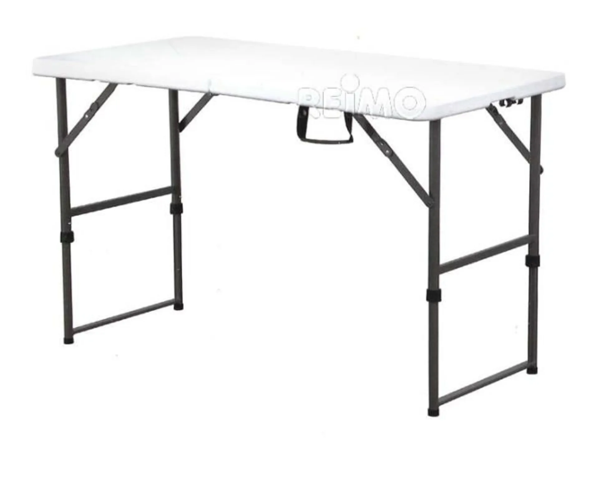 Table pliante Easy I - 122x61cm - Table de camping, table de marché ou table de vente