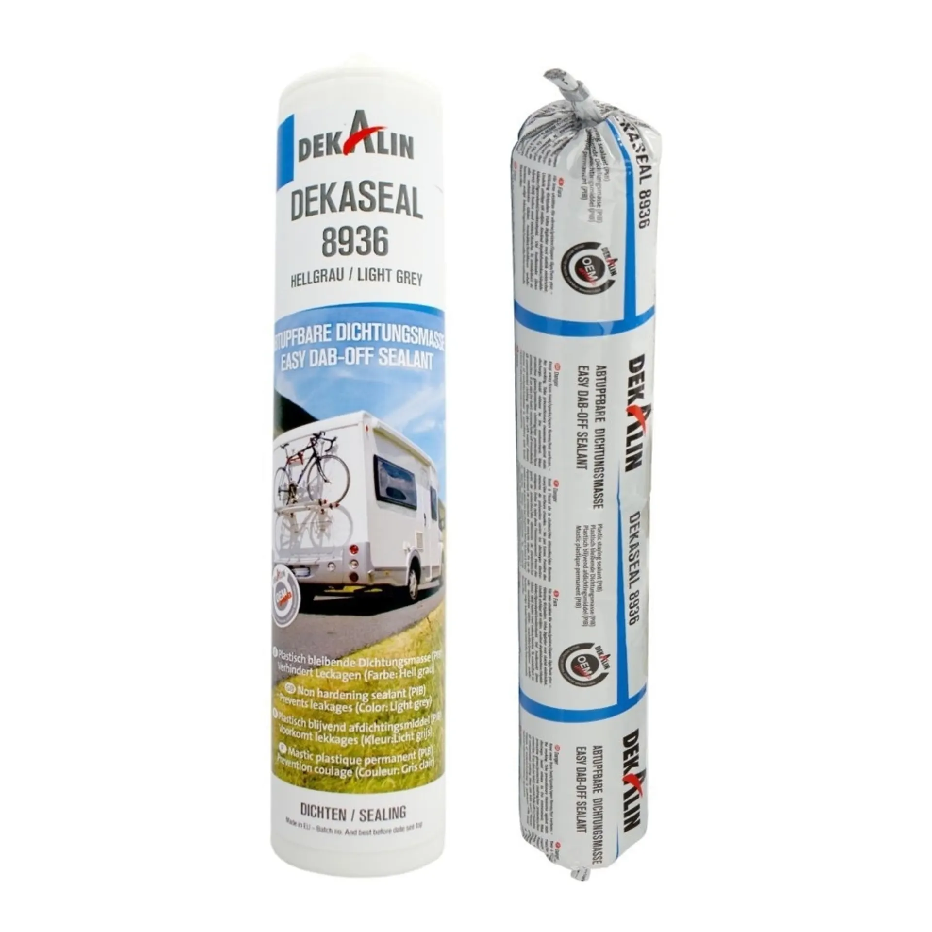 Dekalin Dekaseal 8936 Abtupfbare Dichtungsmasse Schwarz 310 ml