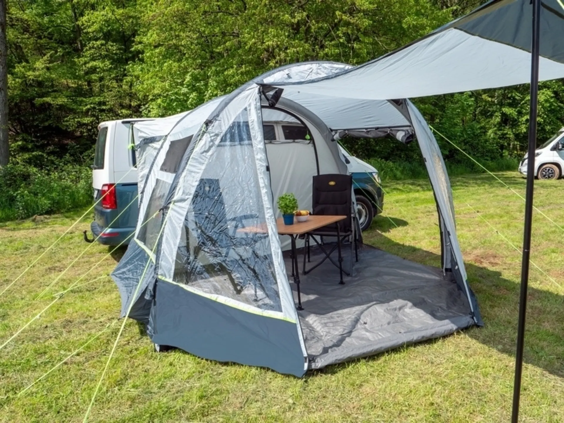 Tour Easy Air - Auvent de bus gonflable pour camping-cars