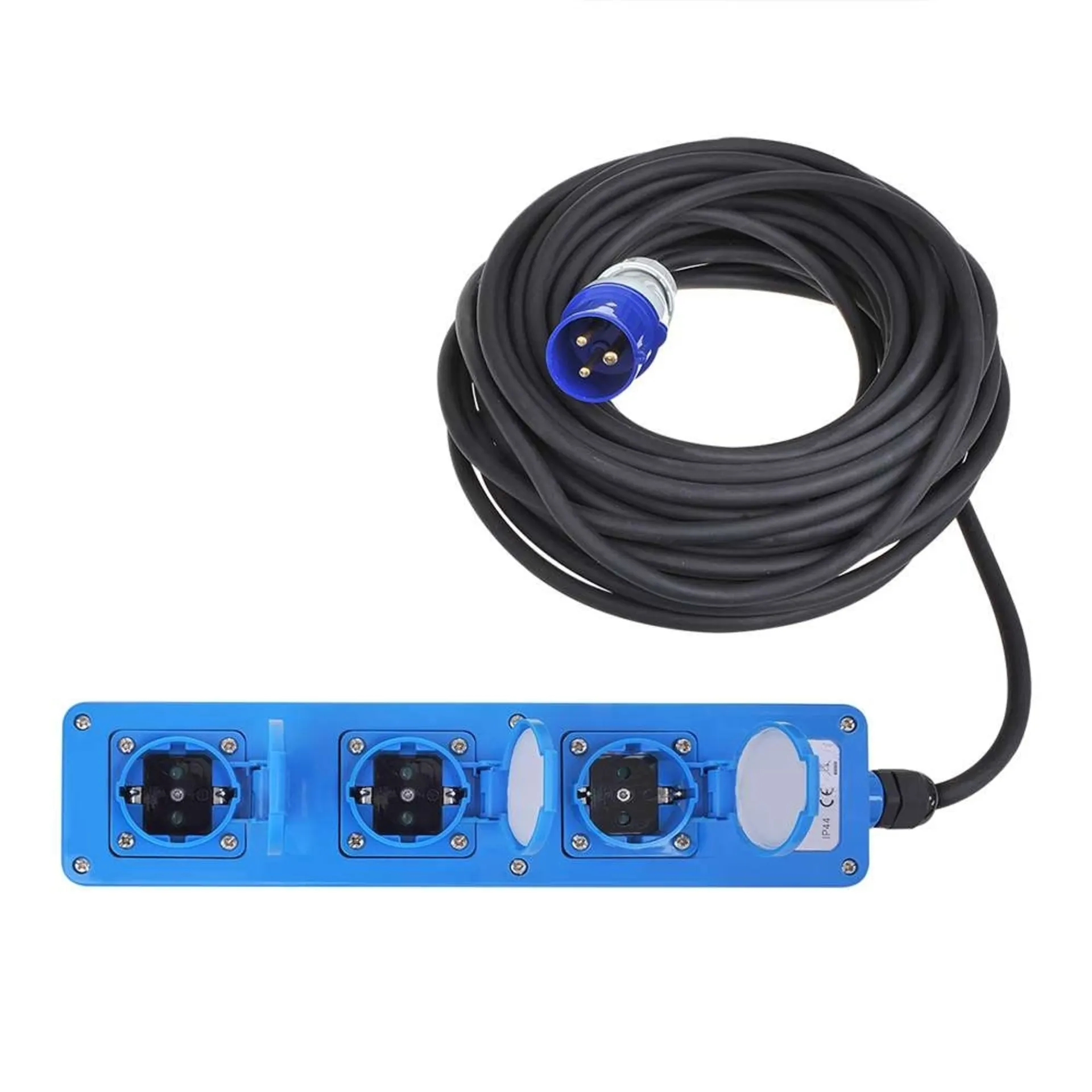 PAT CEE 3 fach Steckdosenleiste Schuko 20 Meter