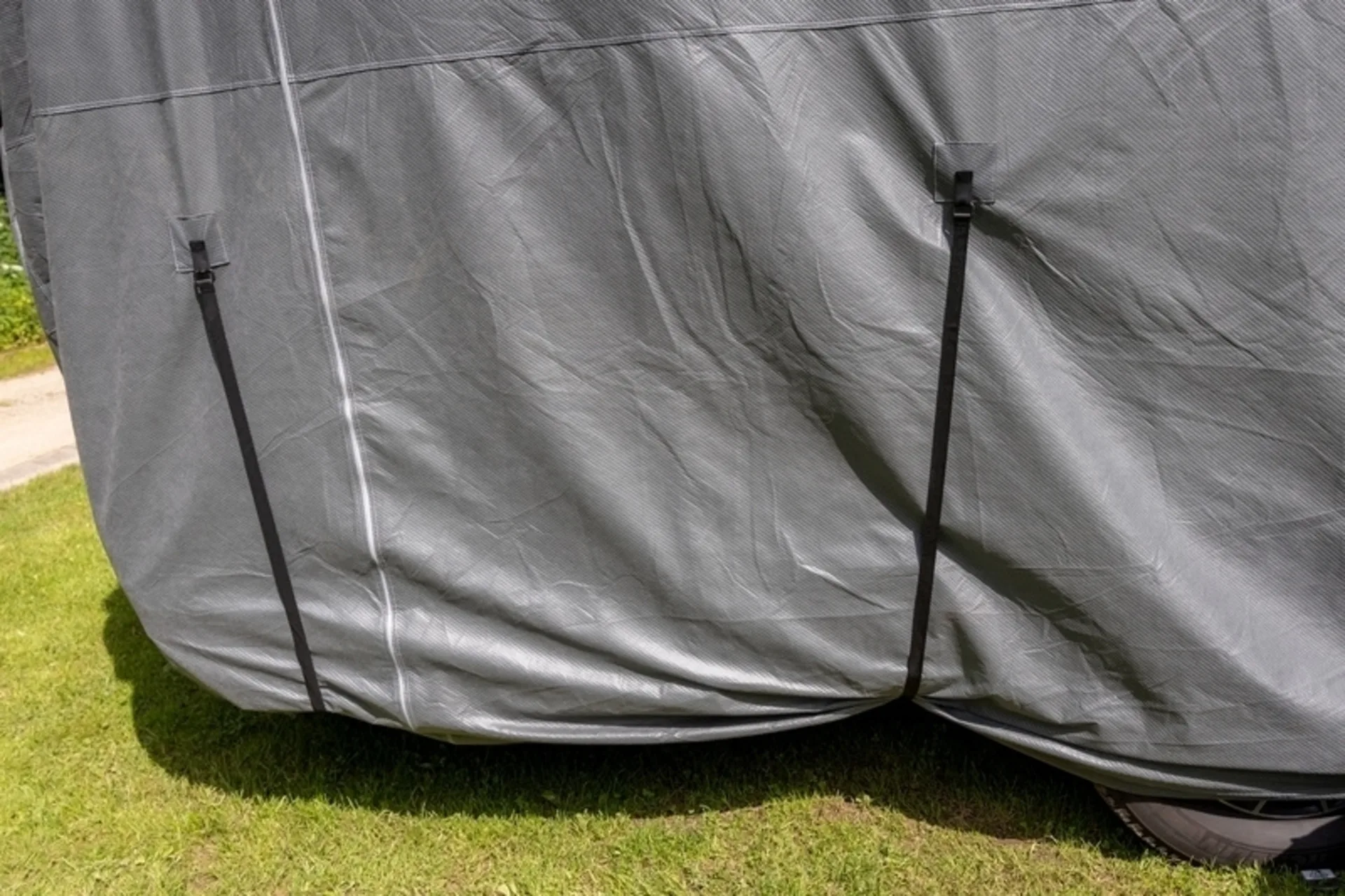 Reisemobil Schutzhülle L700cm B240cm H270cm, grau, TYVEK Reisemobil Schutzhülle L700cm B240cm H270cm, grau, TYVEK