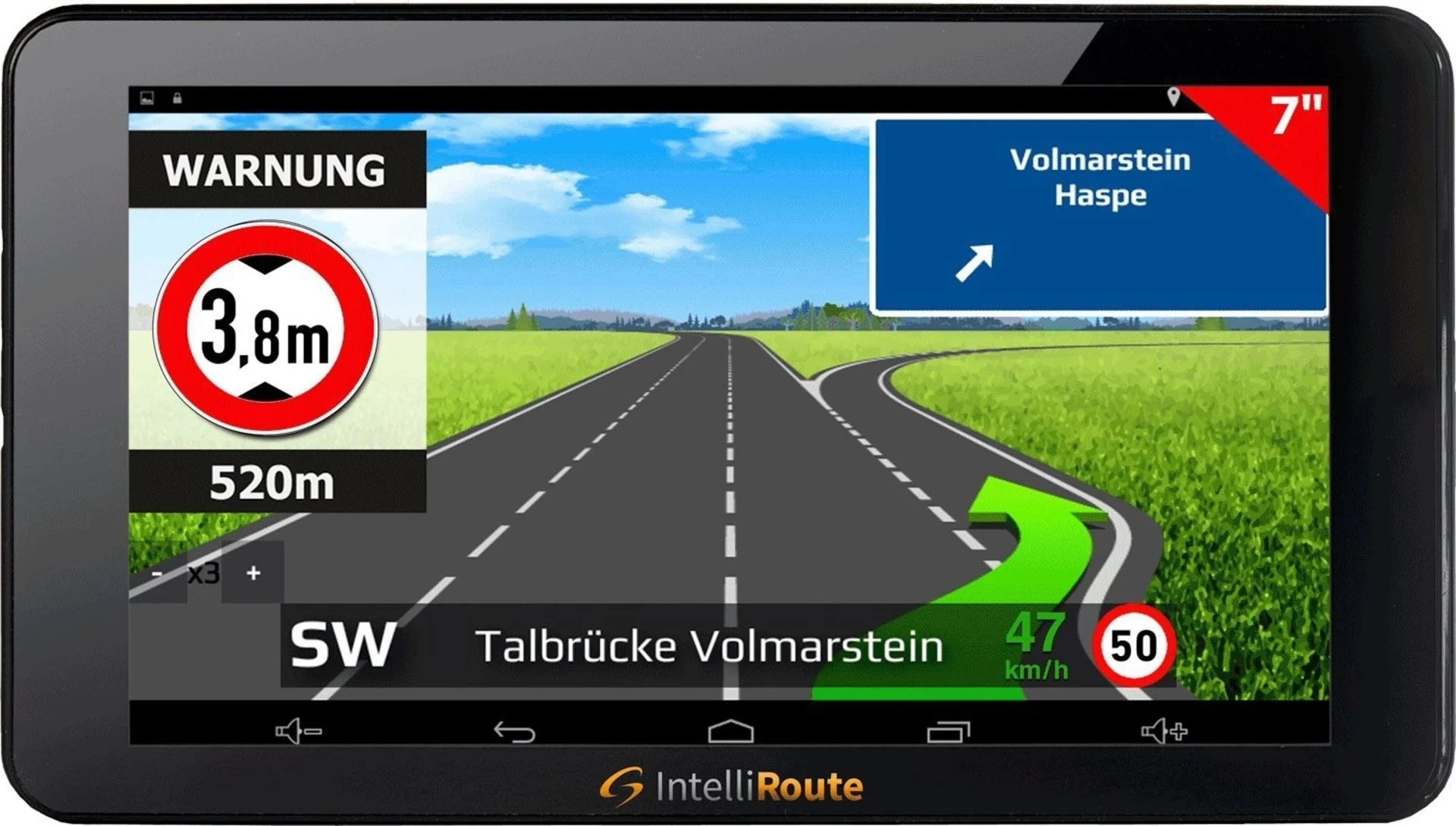 IntelliRoute CA7000 Reisemobil Navigationssystem