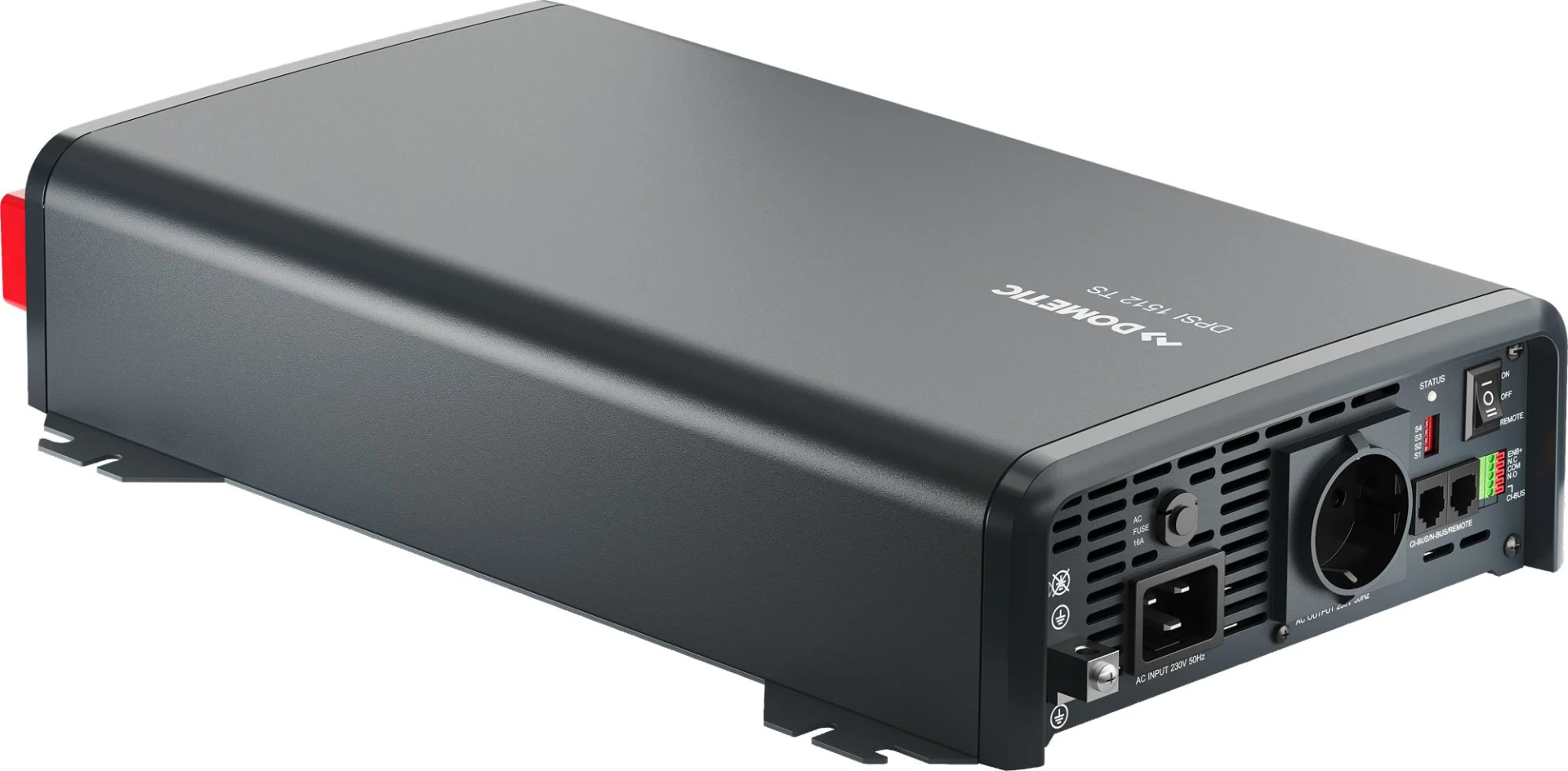 Dometic Sinus-Wechselrichter SinePower DPSI 1512TS mit Umschalter inkl. Fernbedienung 12 V / 1500 W