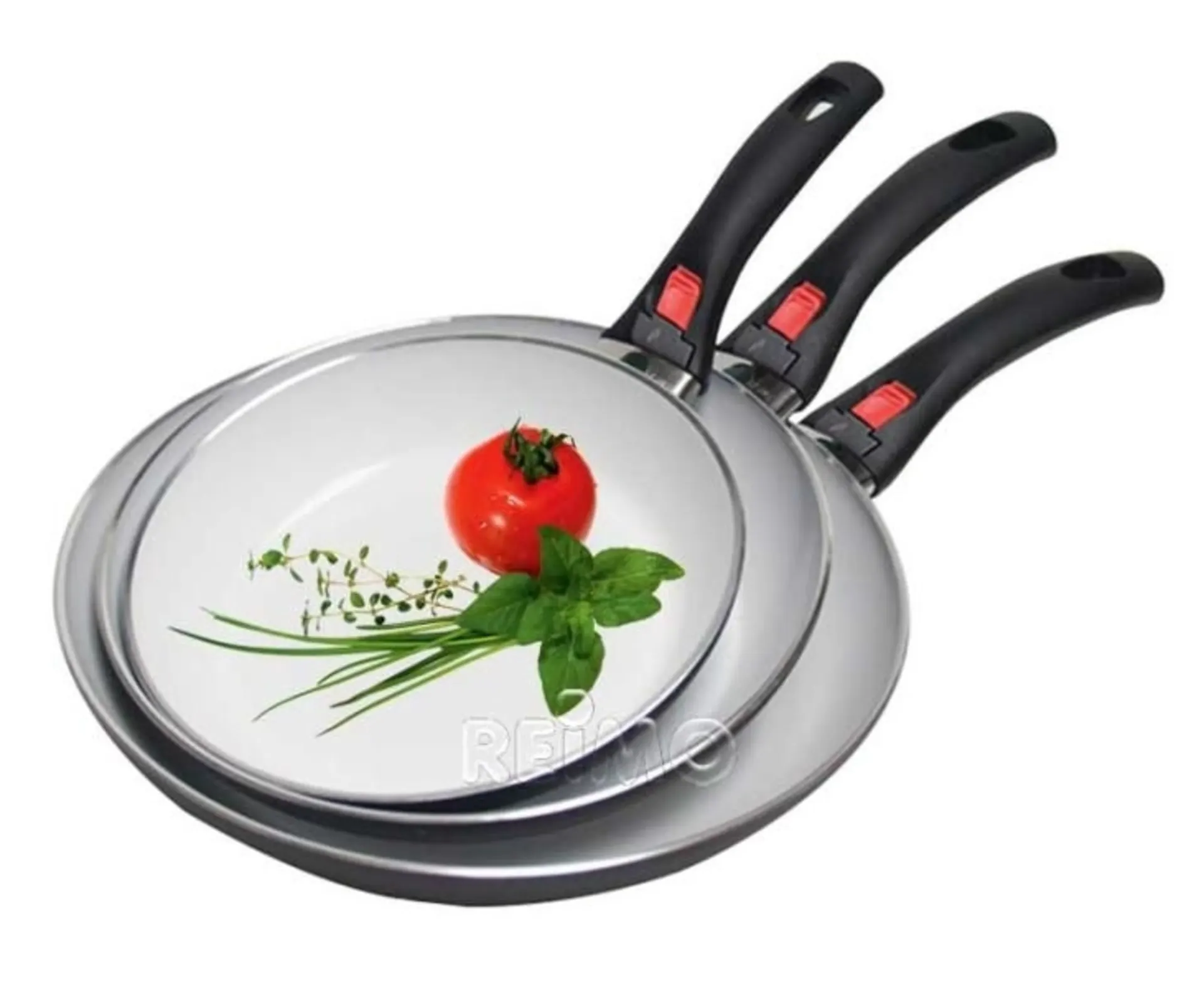 Pfanne Keramik 24cm weiß