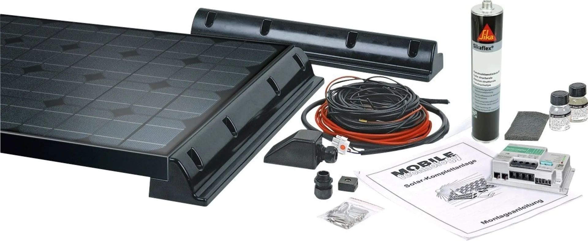 Büttner MT 130 MC Black Line Solar-Komplettanlage 130 Wp