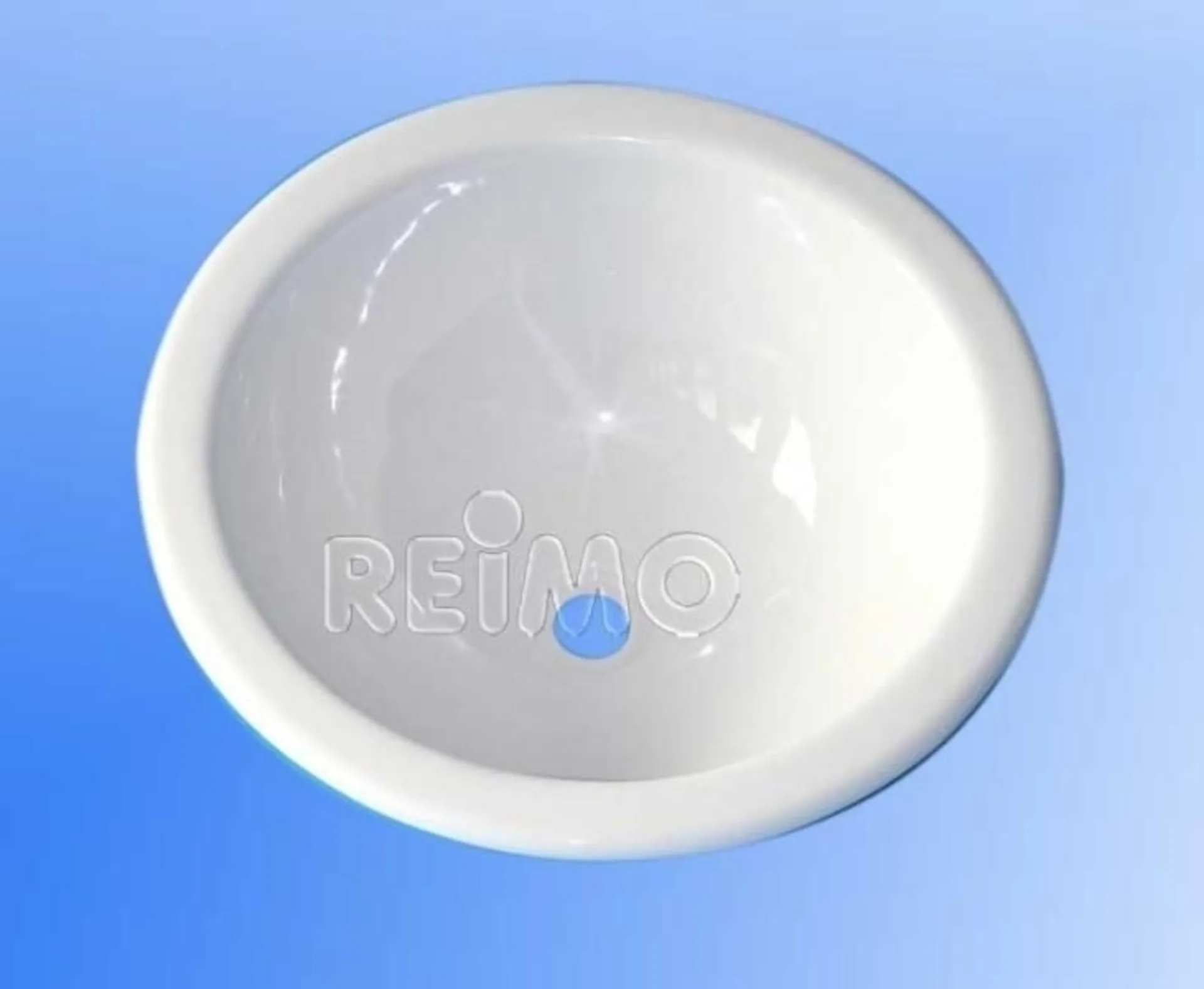 Vasque encastrée ronde blanche 290mm