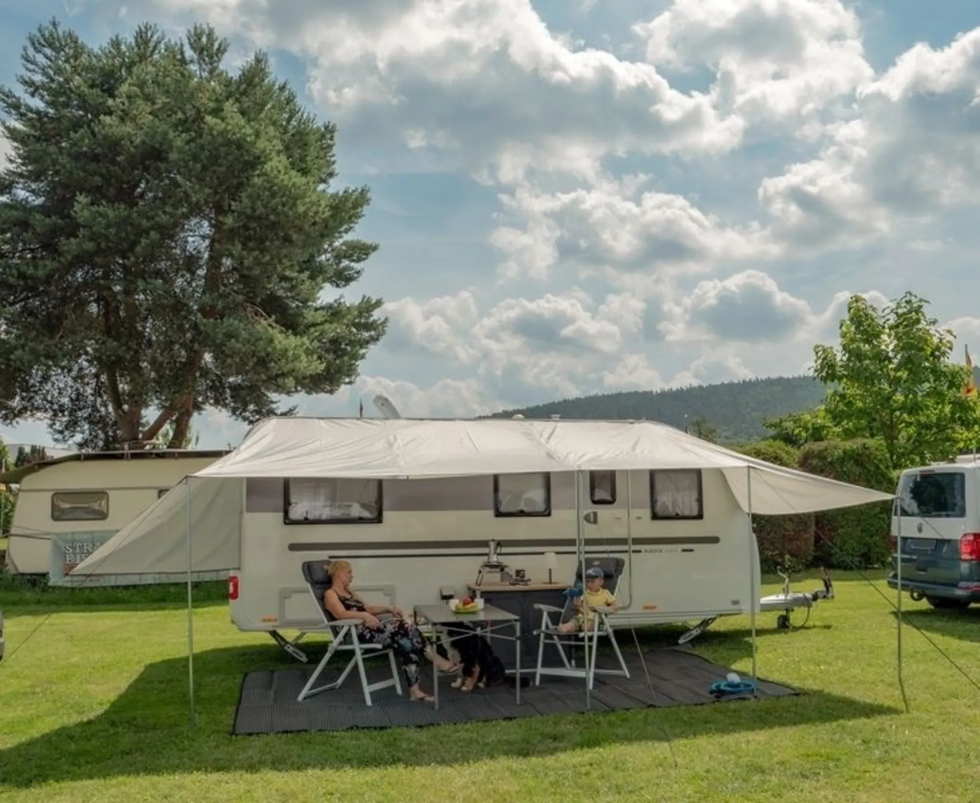 Universal Sonnenvordach Como 8 - 700x240 cm