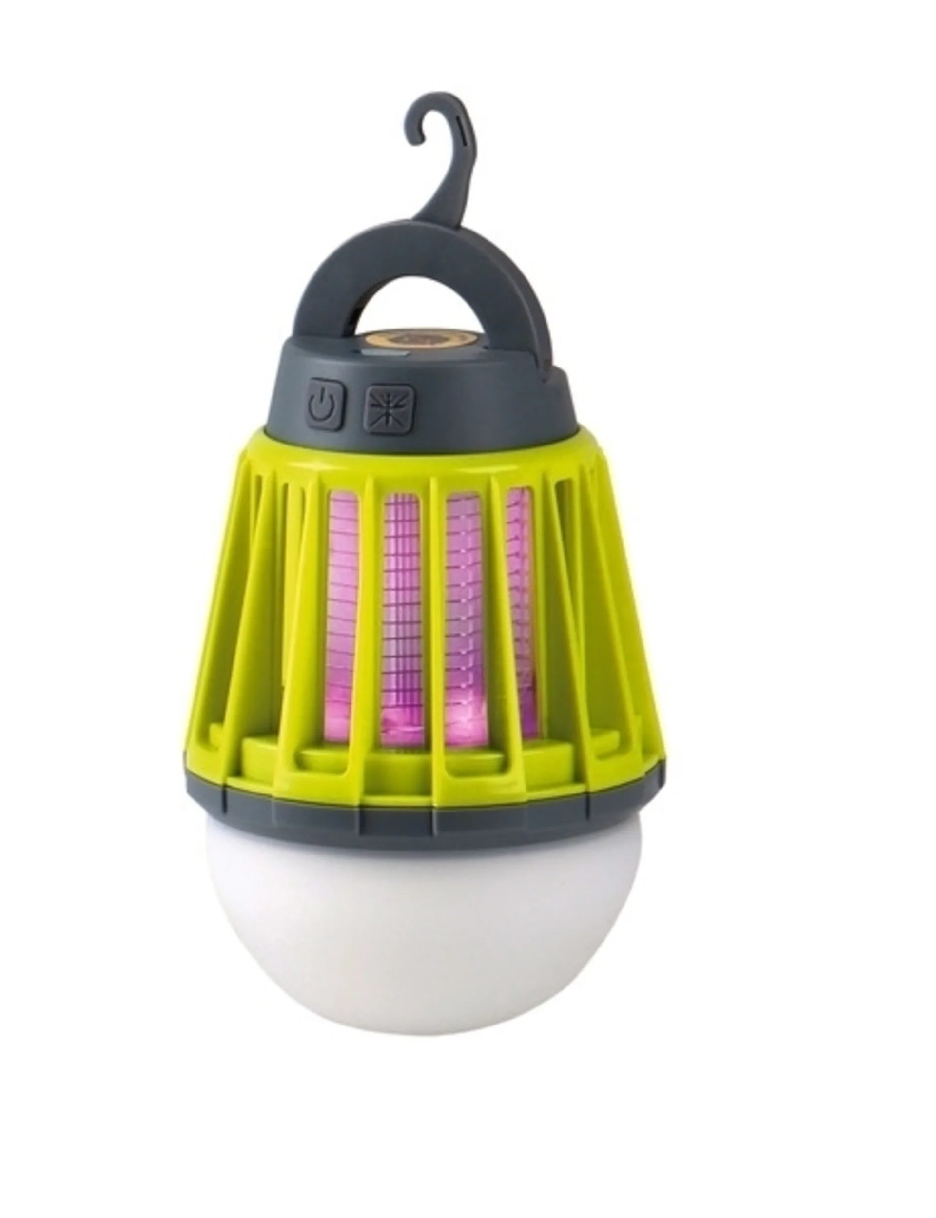 Lampe de camping rechargeable Carbest avec protection contre les moustiques et fonction de rechargement