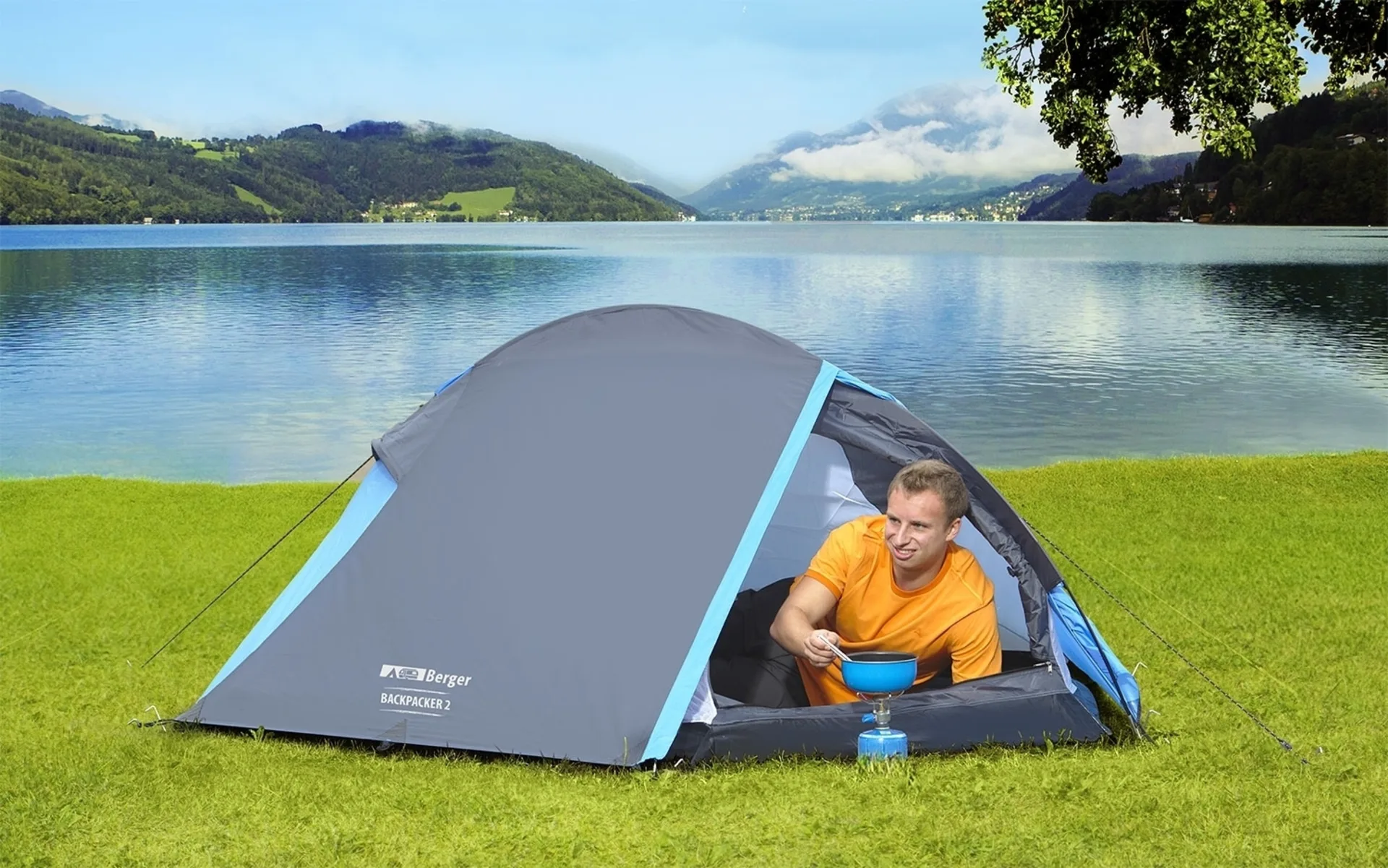 Tente monocoque Berger Backpacker 2 Tente monocoque Berger Backpacker 2