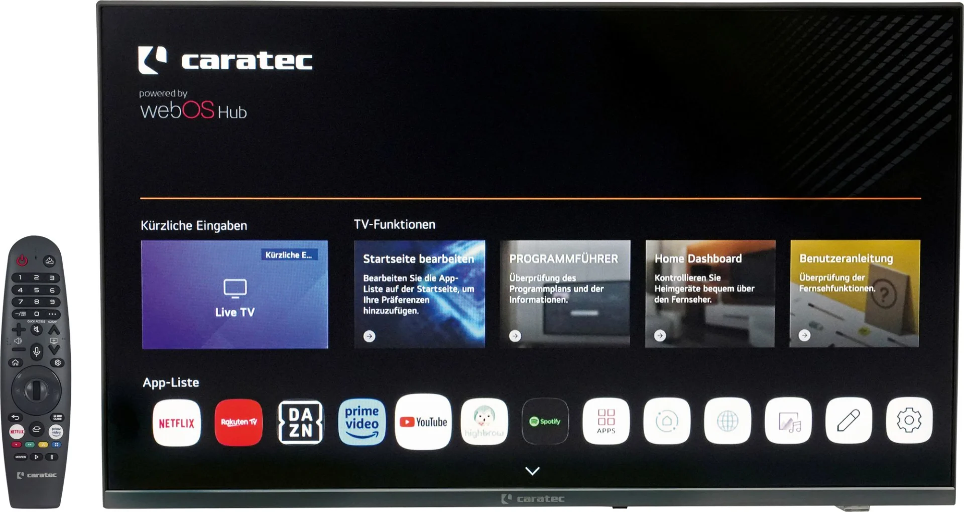 Téléviseur connecté LED Caratec Vision CAV242E-S 60 cm (24") avec webOS