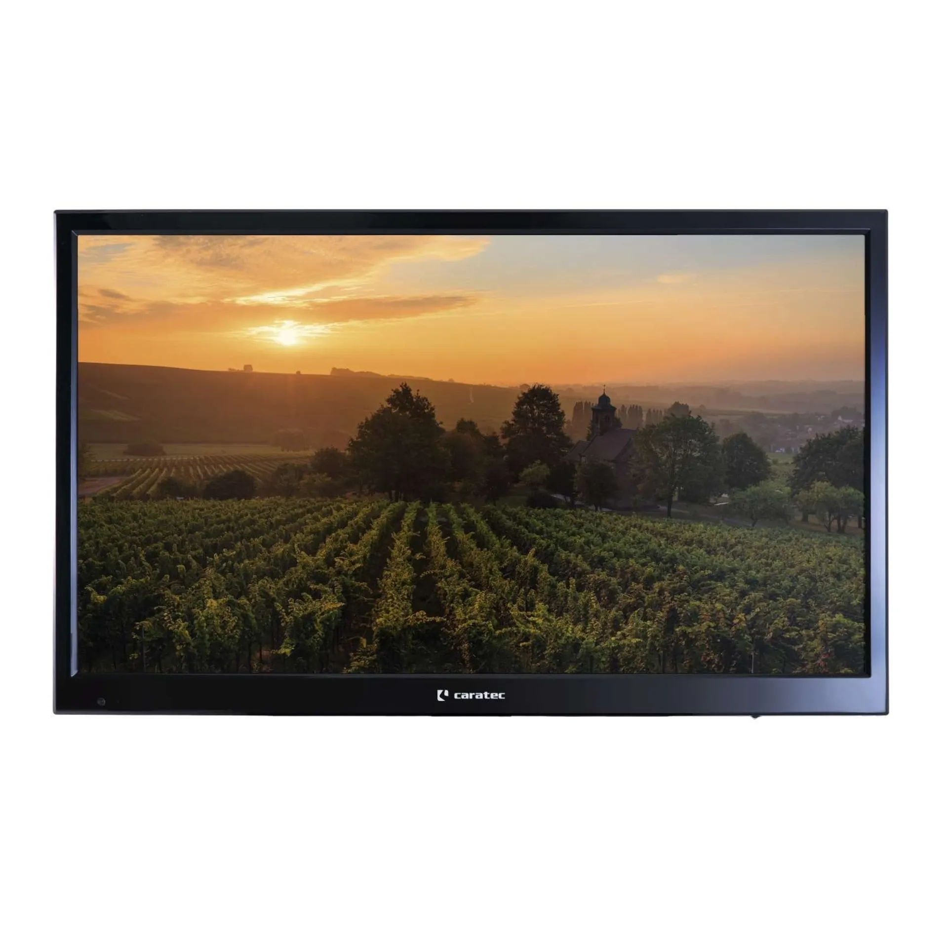 Caratec Vision CAV220B.2 Weitwinkel TV 22 Zoll mit DVB-T2 HD und DVB-S2