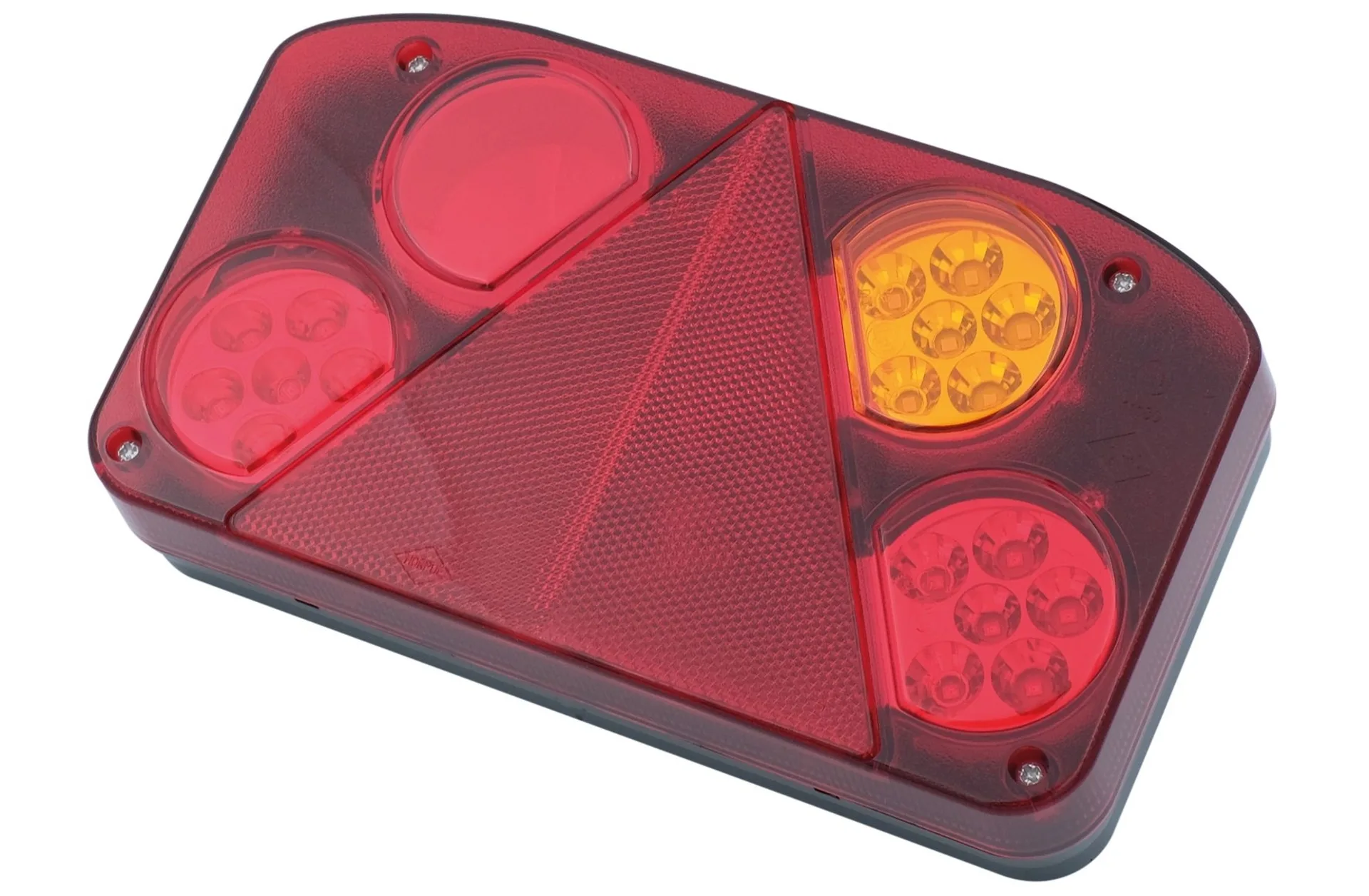 Horpol - LED Schlussleuchte 12/24 V rechts 238 x 138 mm, IP55 mit NSL Horpol - LED Schlussleuchte 12/24 V rechts 238 x 138 mm, IP55 mit NSL