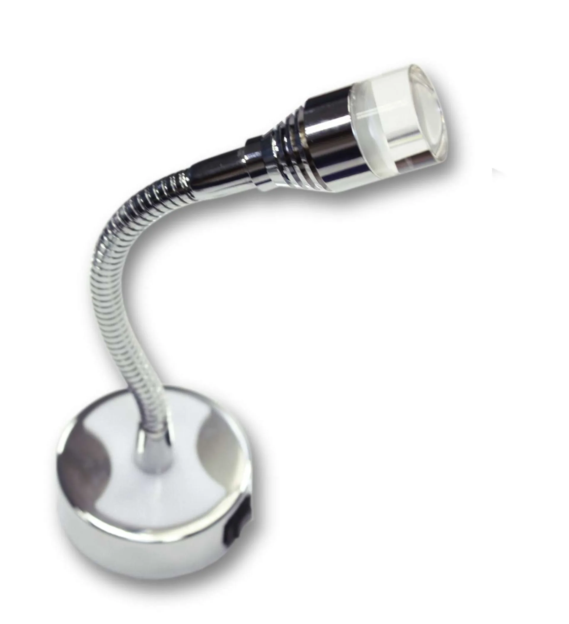 Dimatec Leseleuchte Flexi LED 1 Watt Chrom
