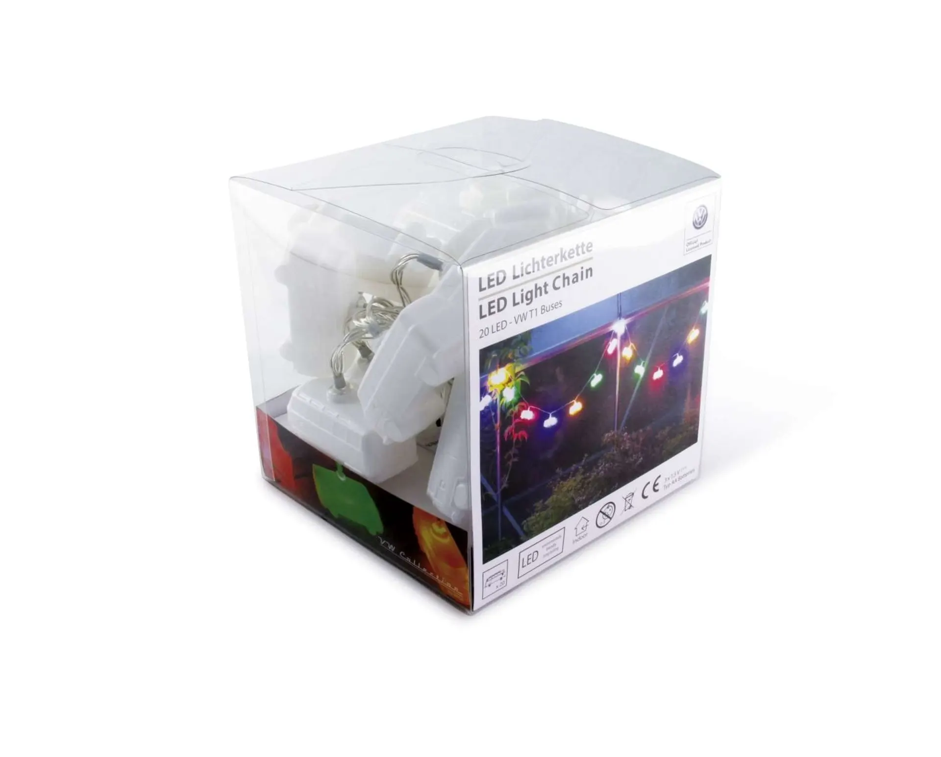 VW Collection Vento VW T1 3D guirlande lumineuse multicolore 3 m