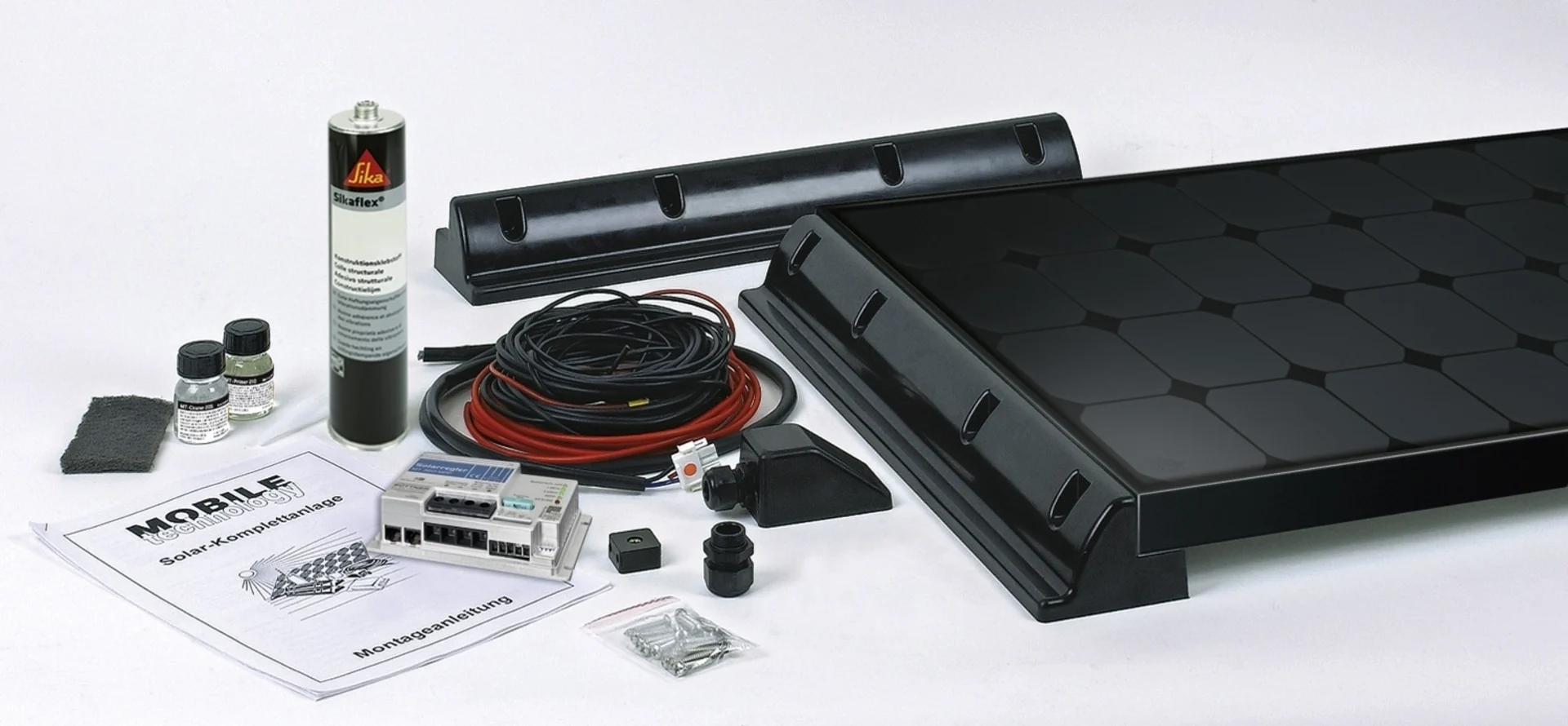 Büttner Elektronik Power Line MT 130 Solar-Komplettanlage 1 x 130 W Büttner Elektronik Power Line MT 130 Solar-Komplettanlage 1 x 130 W