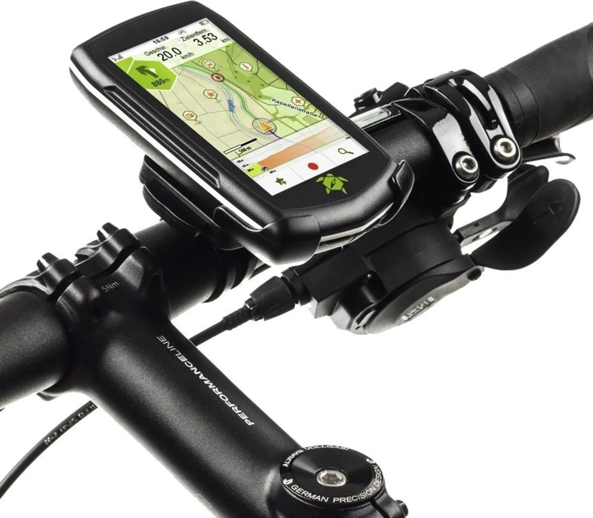 Tahuna Teasi One 4 appareil de navigation extérieur avec capteur de fréquence cardiaque inclus