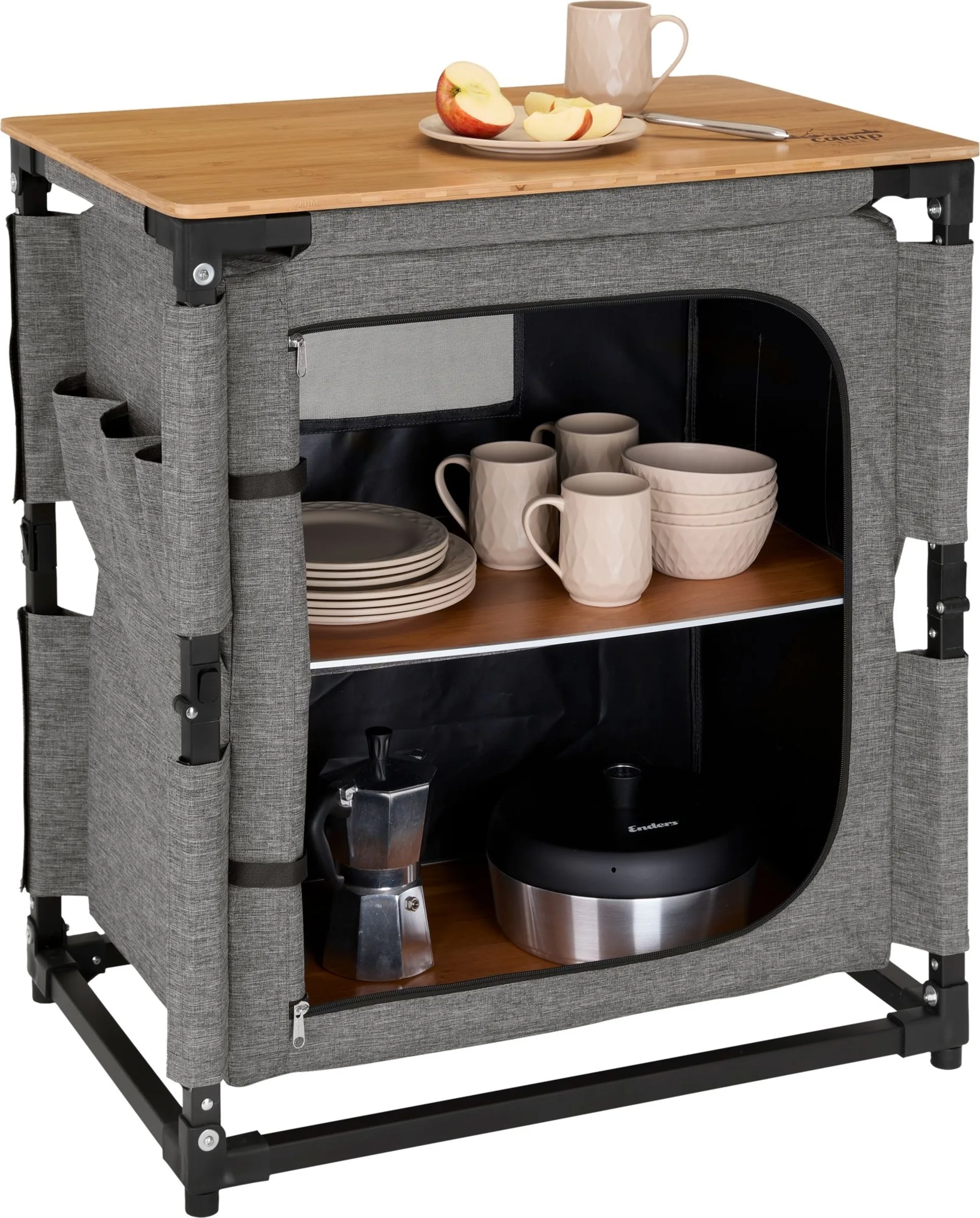 Boîte de cuisine Camplife Capri XS à 2 compartiments