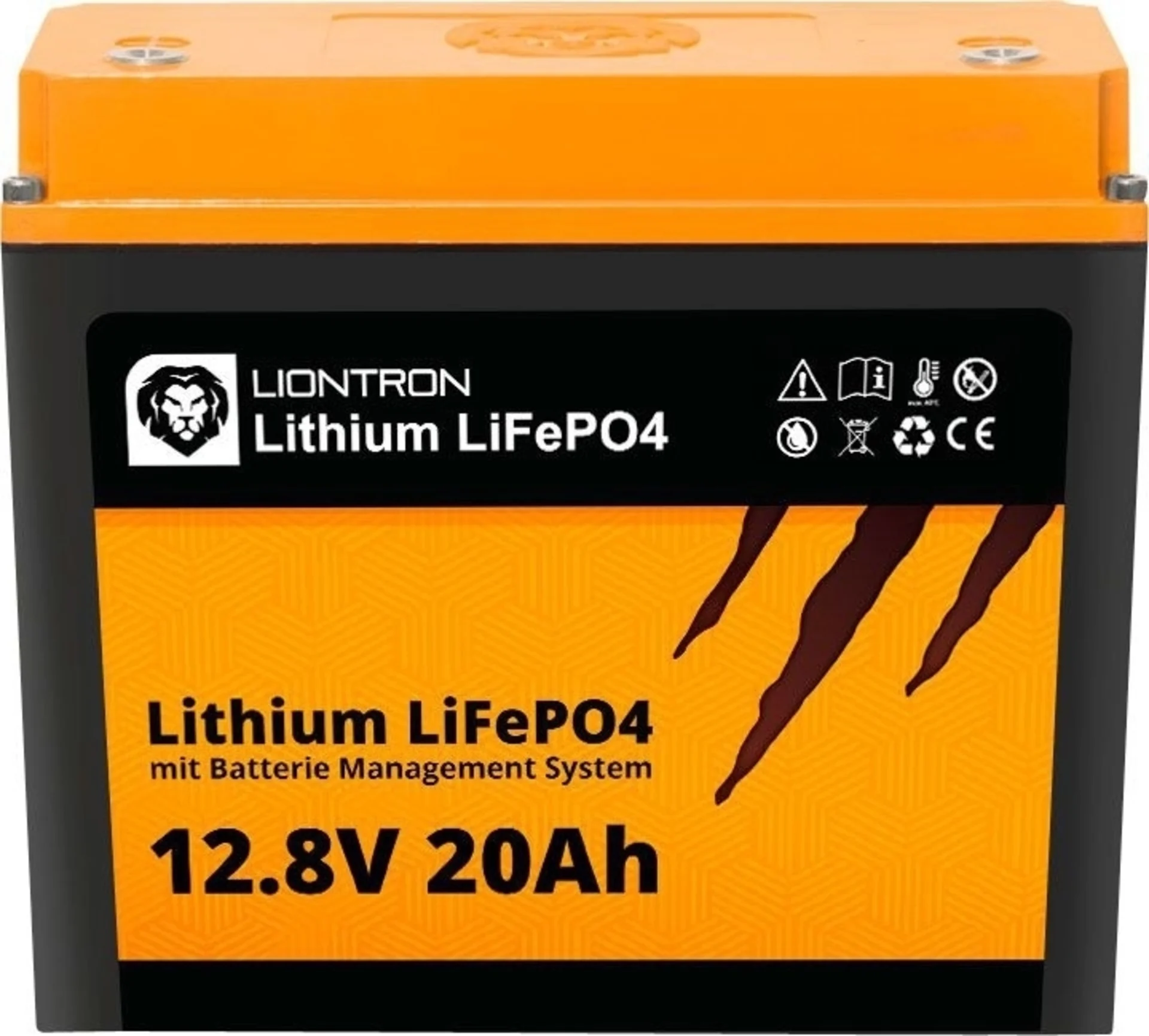 Liontron LiFePO04 Lithium Batterie 12,8 V 20 Ah
