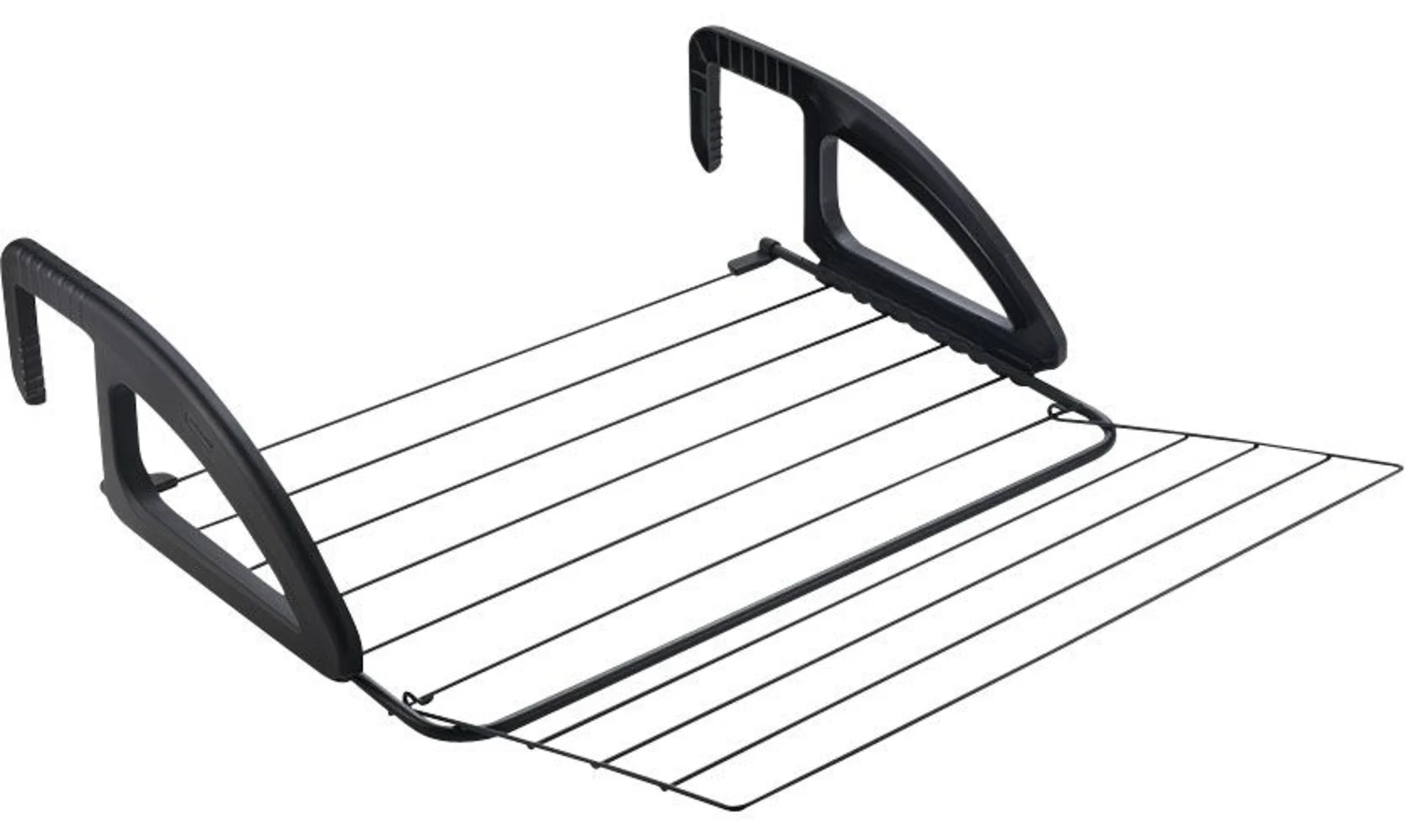 Metaltex Bries Sèche-linge pour chauffage et balcon noir