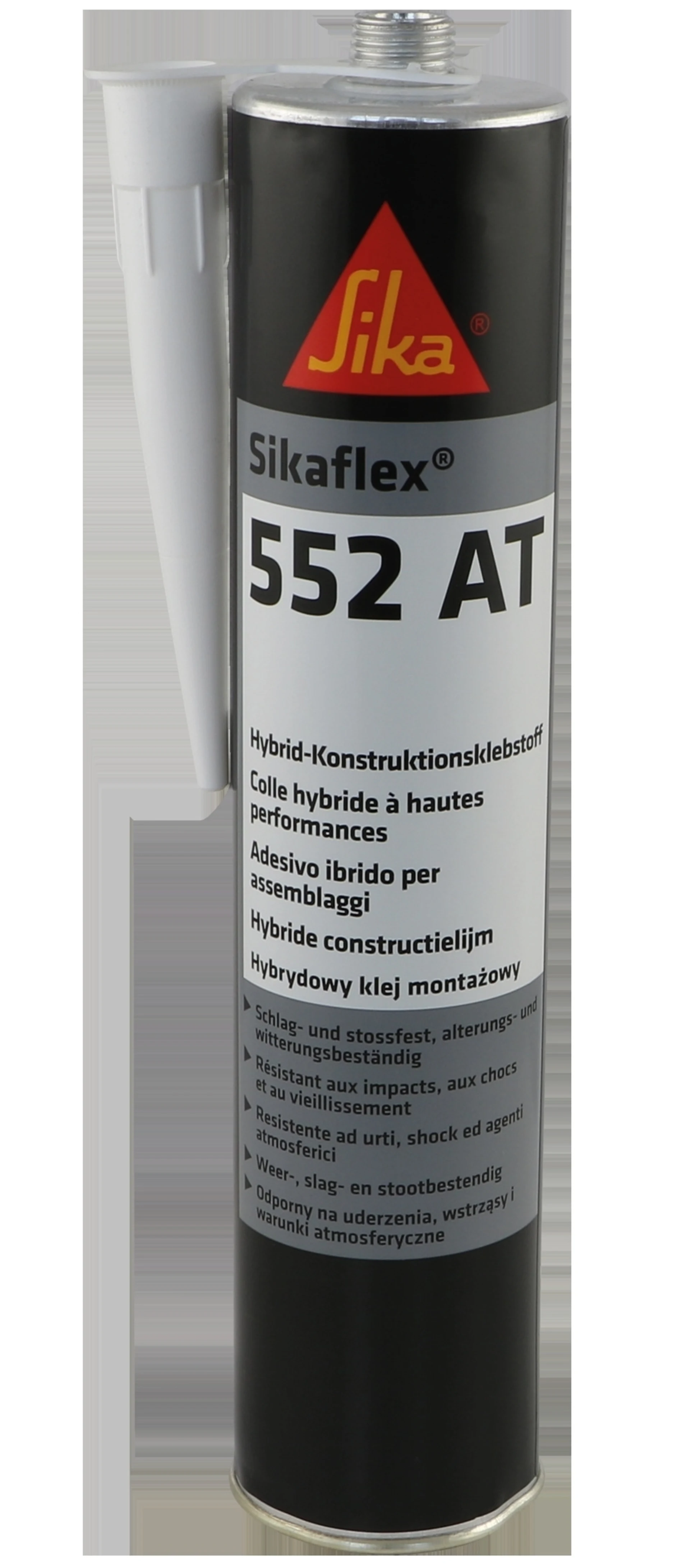 Dicht- und Klebemasse Sikaflex 552, weiss 300 ml, benötigt keine Primer-Vorbehandlung