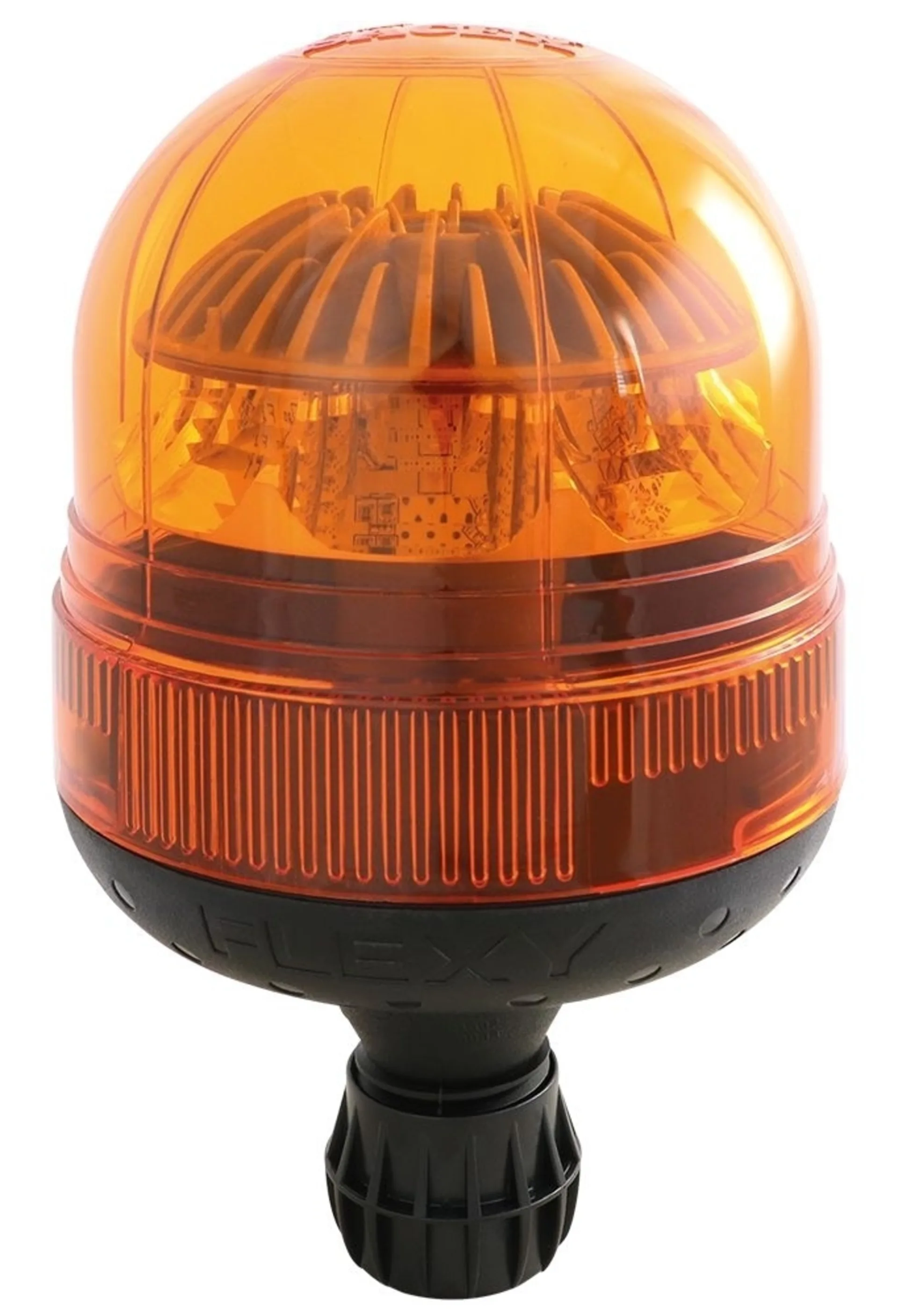 Gyrophare à LED Vega jaune, 12/24 V