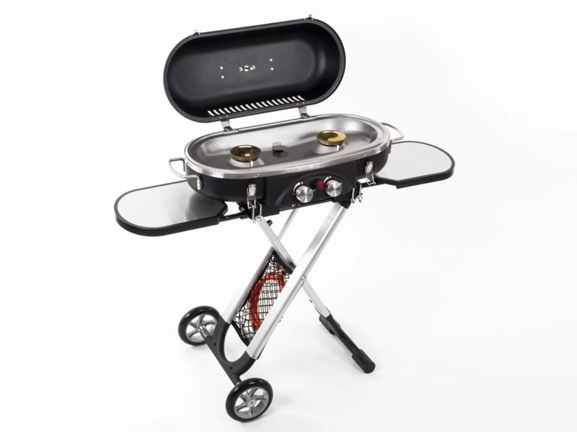 Camp4 Trolley Grill mit 30mbar Druckregler