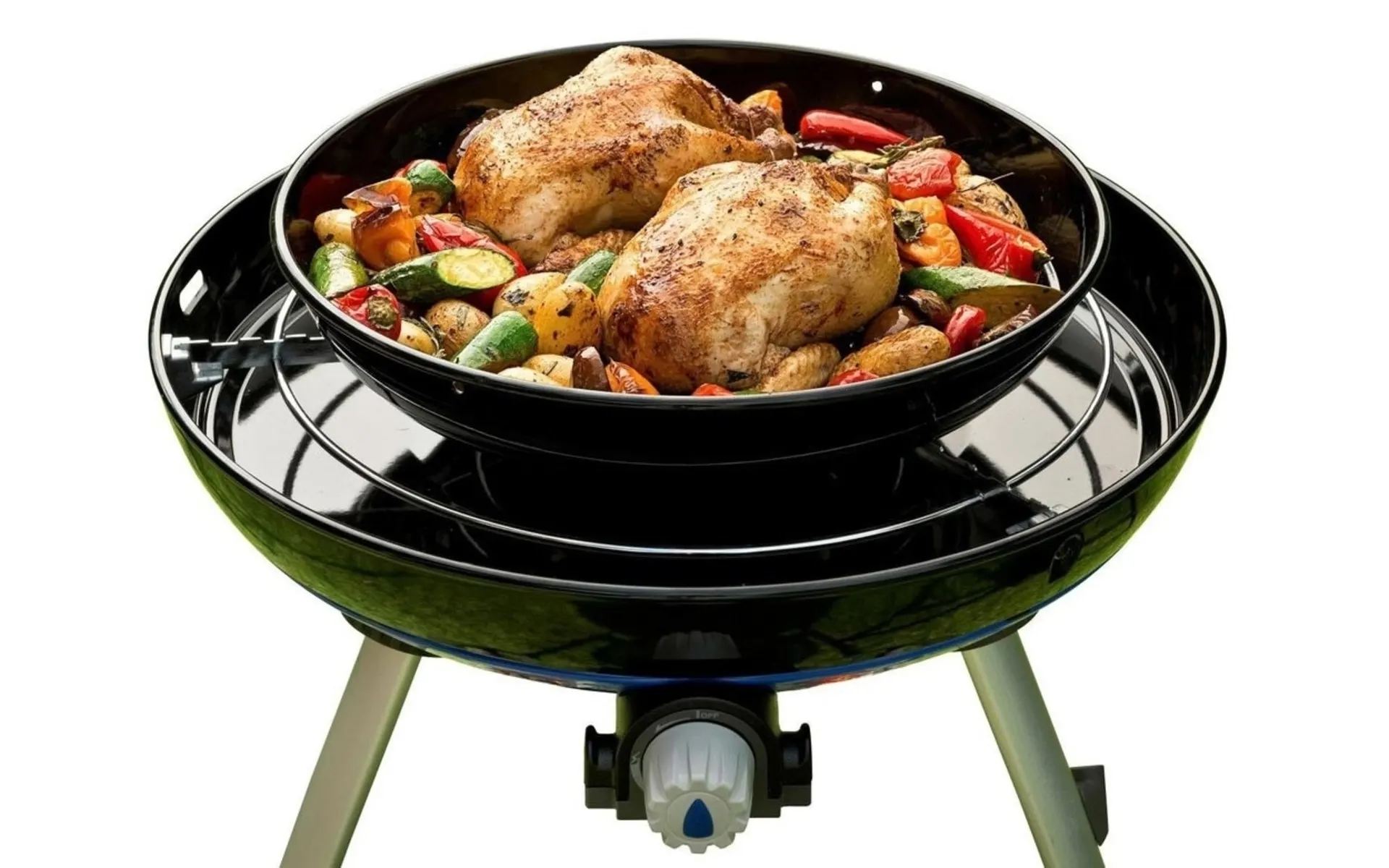 Cadac Carri Chef 2 BBQ / Grill2Braai Barbecue à gaz 30 mbar Cadac Carri Chef 2 BBQ / Grill2Braai Barbecue à gaz 30 mbar