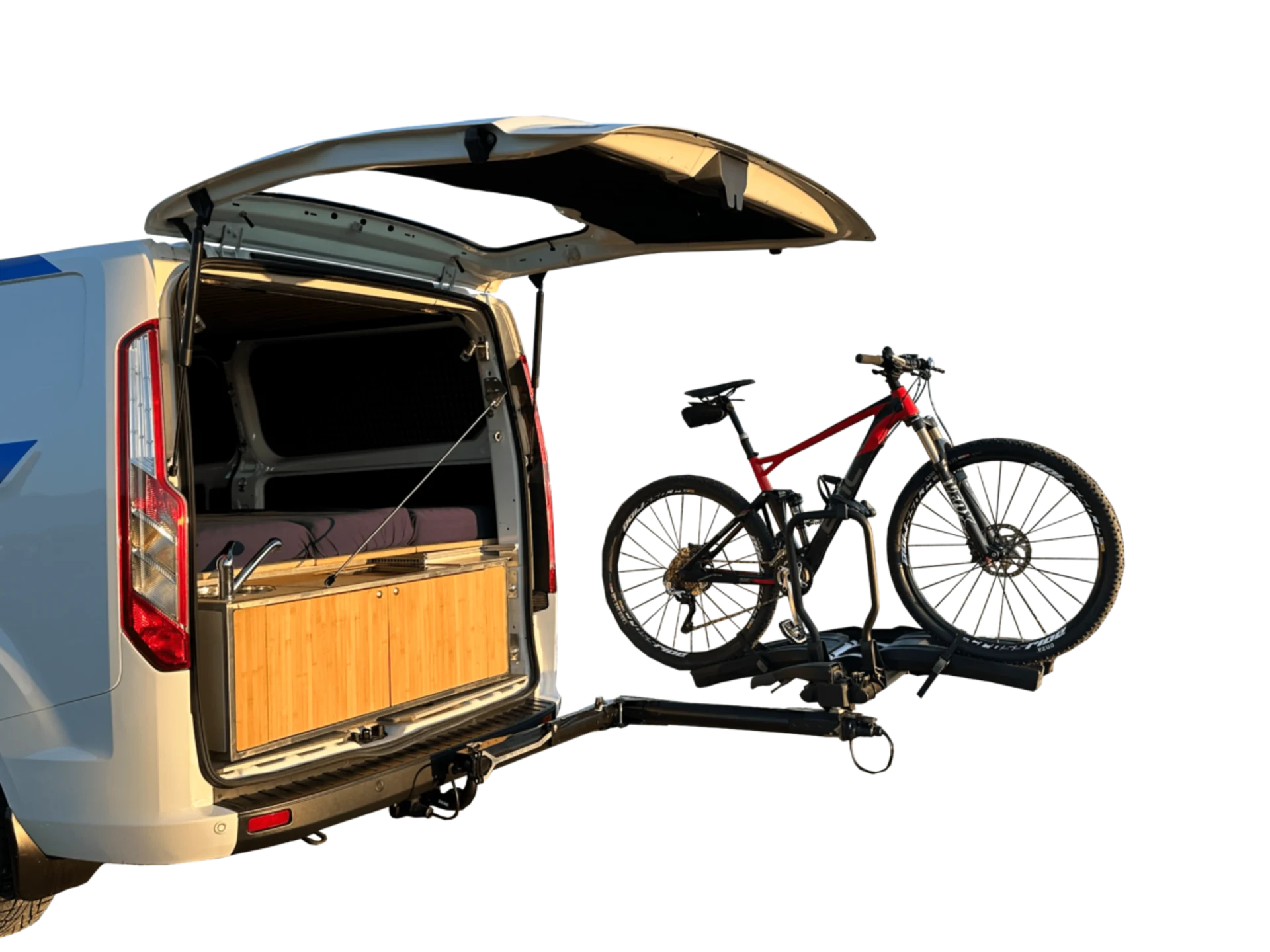 SpaceMaker L - schwenkbarer Adapter für Fahrradträger (Version 04/24)