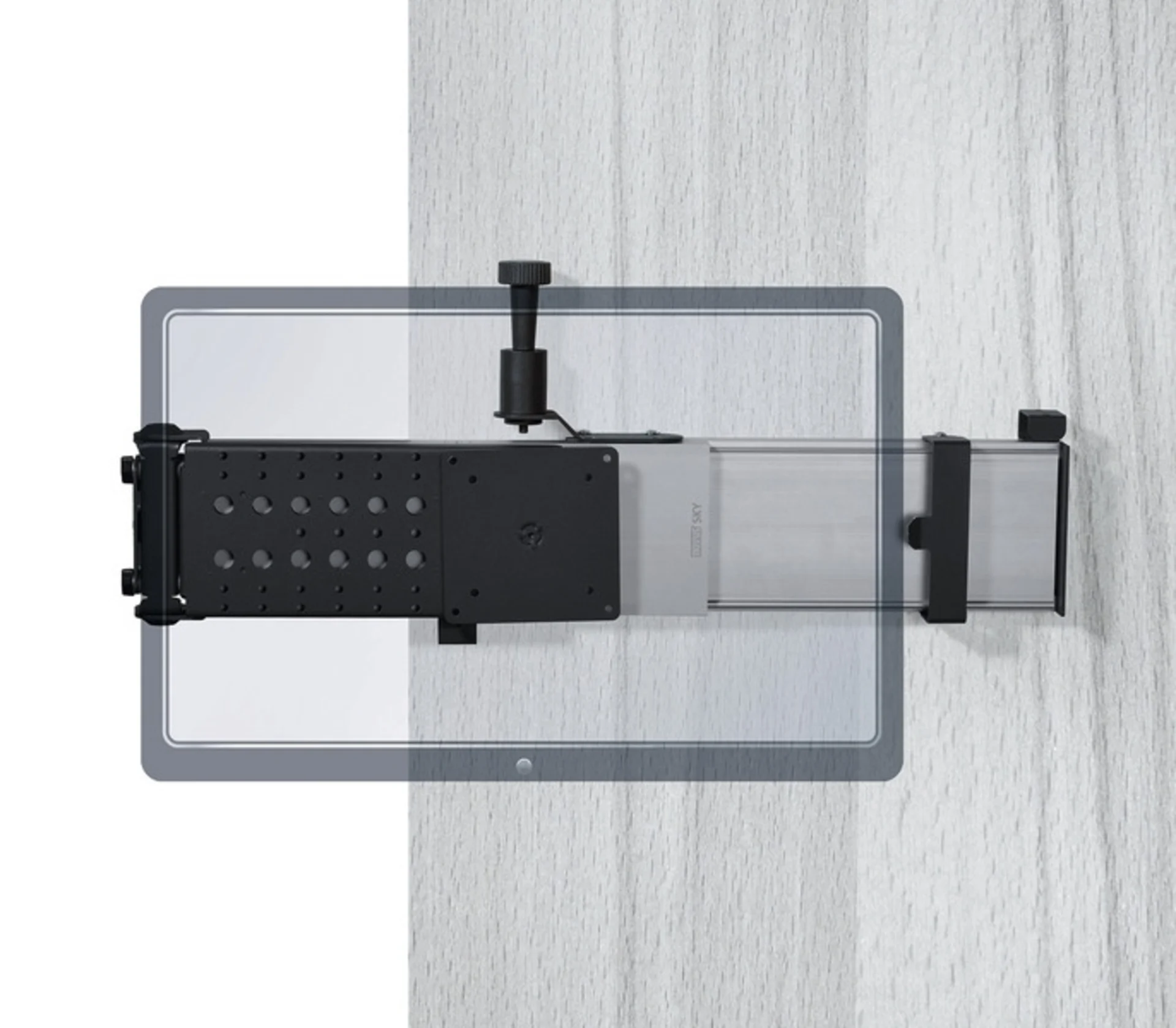 SKY TV-Linear-Auszug 20W für Wandbefestigung mit geringer Einbautiefe
