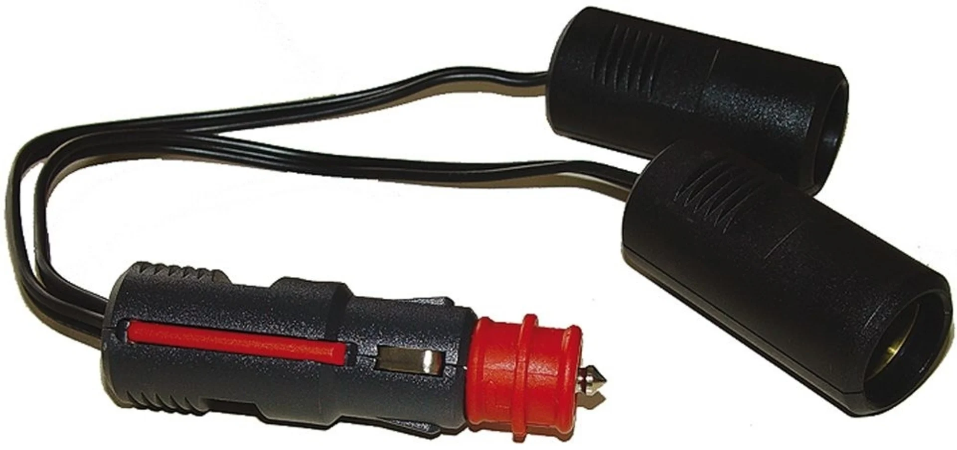 Zwillingskupplung mit 16A Sicherung oder als Adapter von DIN auf 2 x Zig.anz.