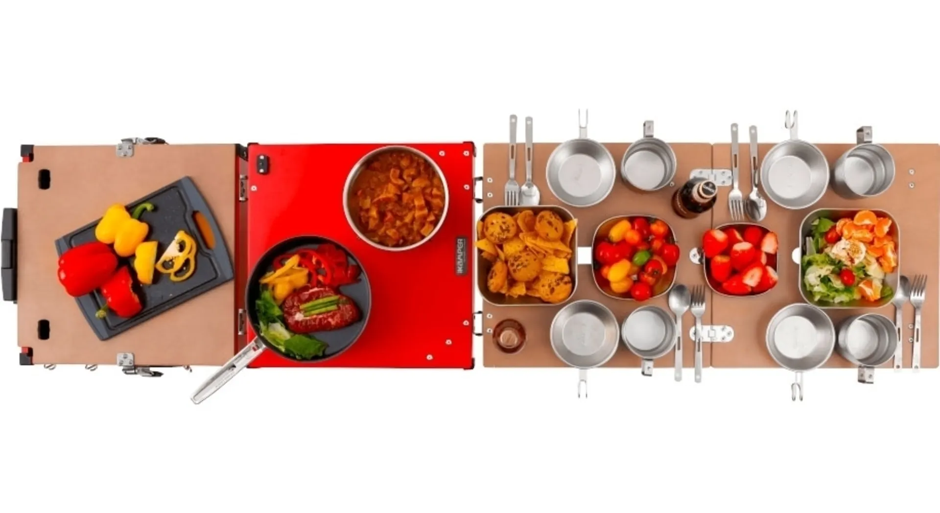 Système de cuisine d'extérieur tout-en-un iKamper Aioks Système de cuisine d'extérieur tout-en-un iKamper Aioks