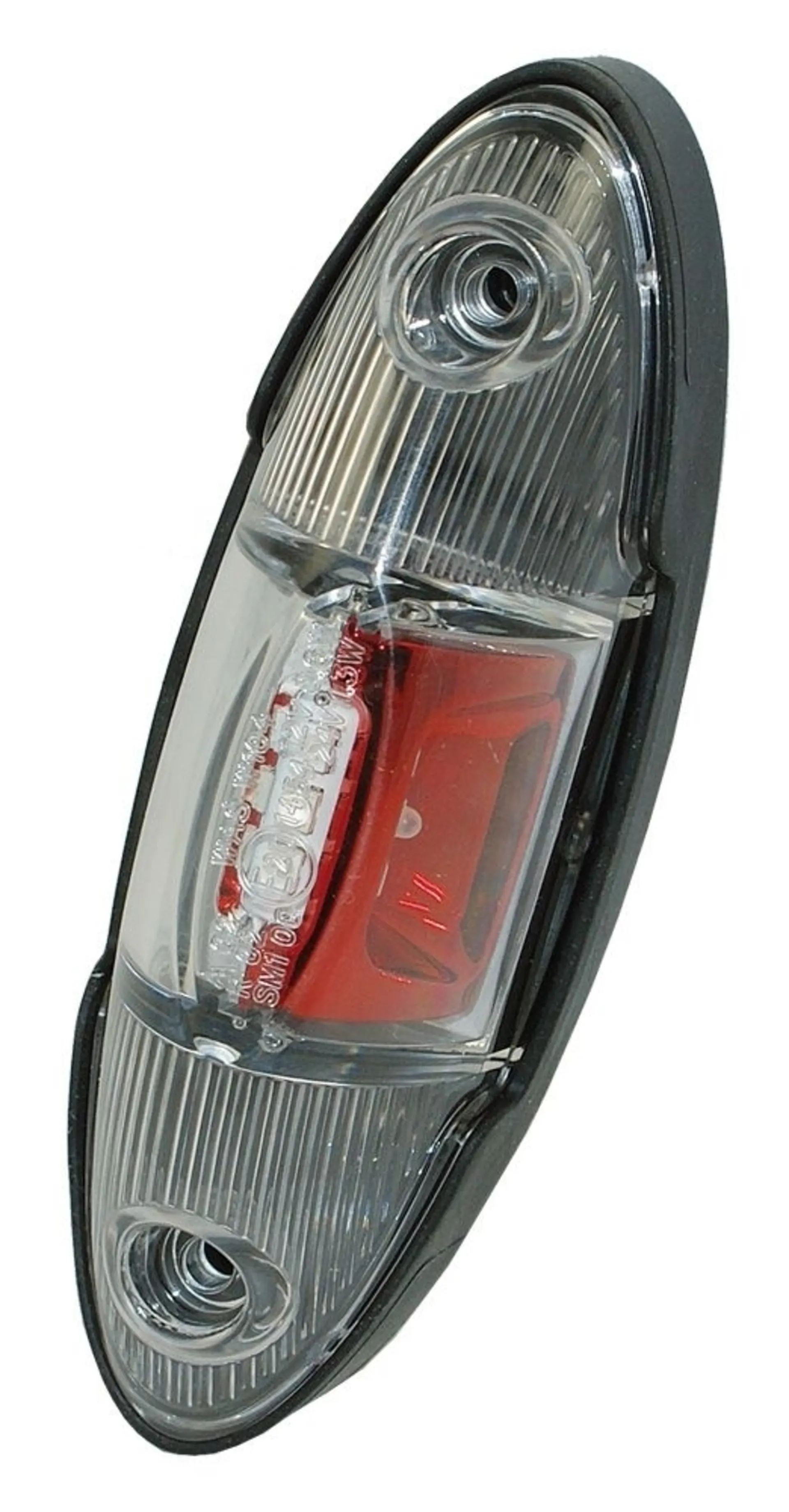 WAS - LED-Umrissleuchte rt/or/ws 12/24V 121x41.4x38mm, L+R