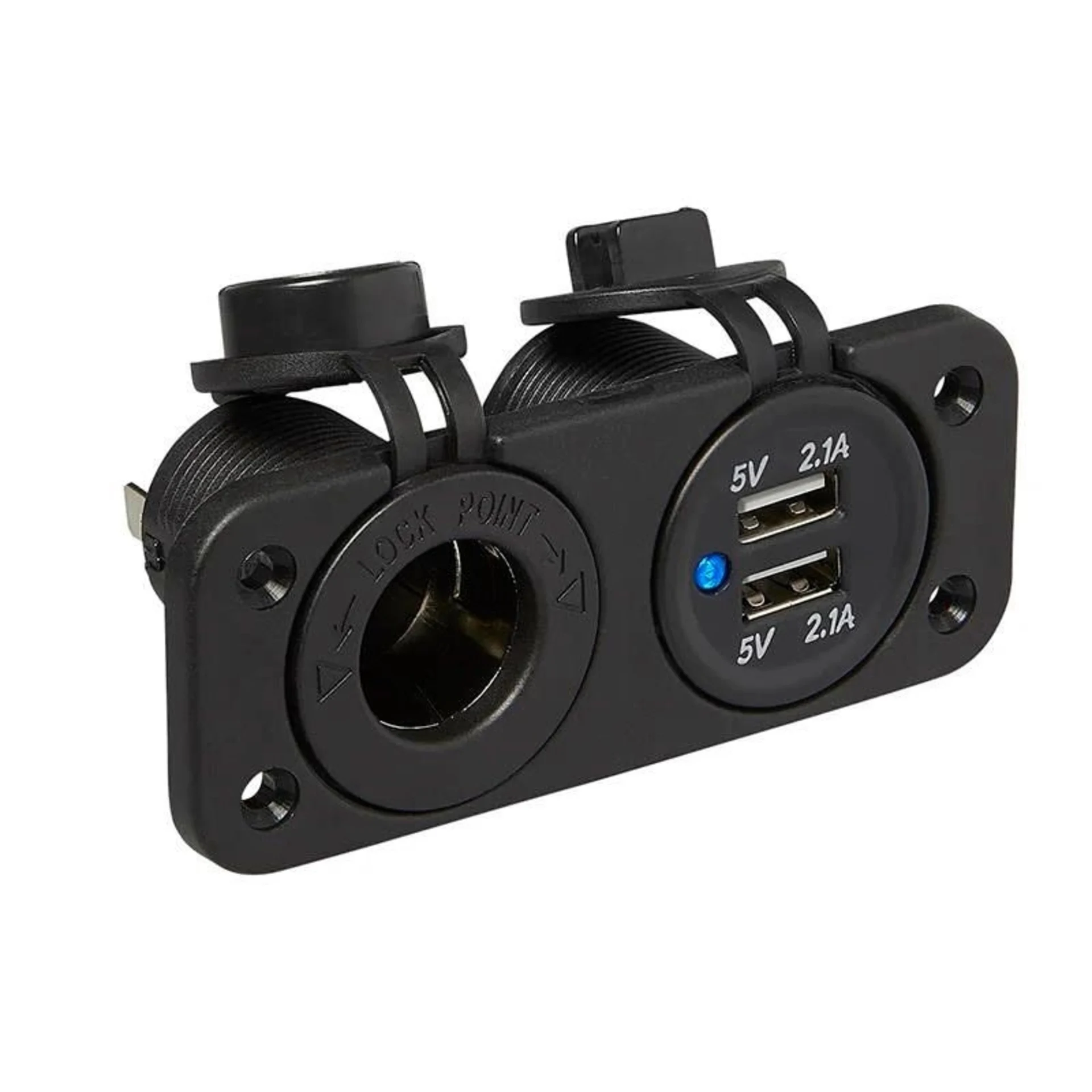 Kit d'installation ProPlus - double prise et USB