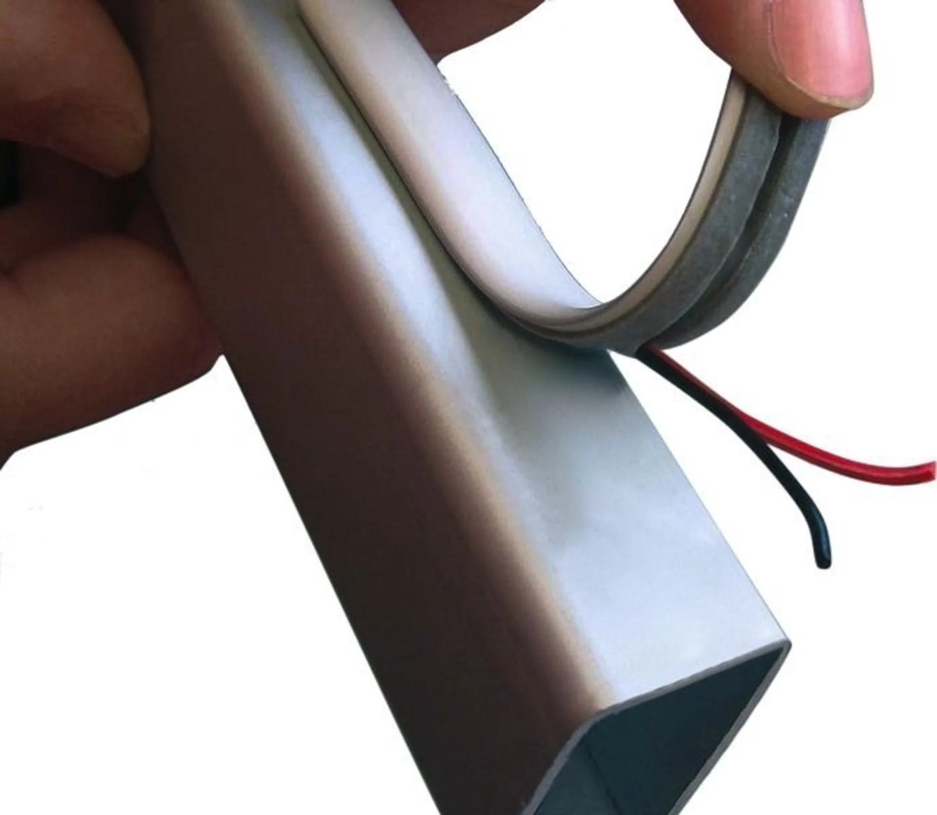 Flexibler Kabelkanal-Set aus 2 Kunststoffschienen: Kit Cables Rail