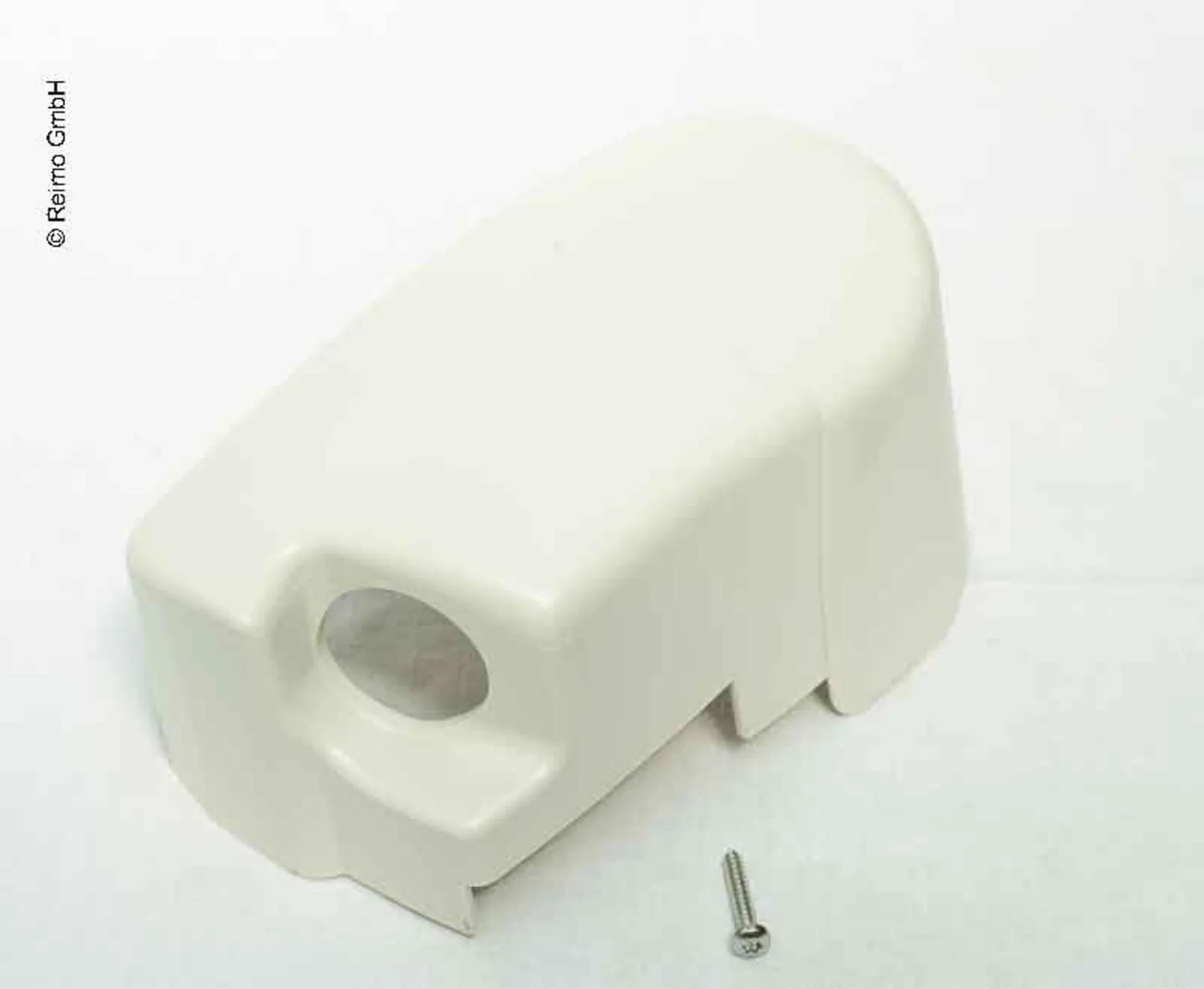 Thule Endkappe Gehäuse links für Markise Omnistor 8000 - Farbe Creme Beige Thule Ersatzteilnummer 1500602286