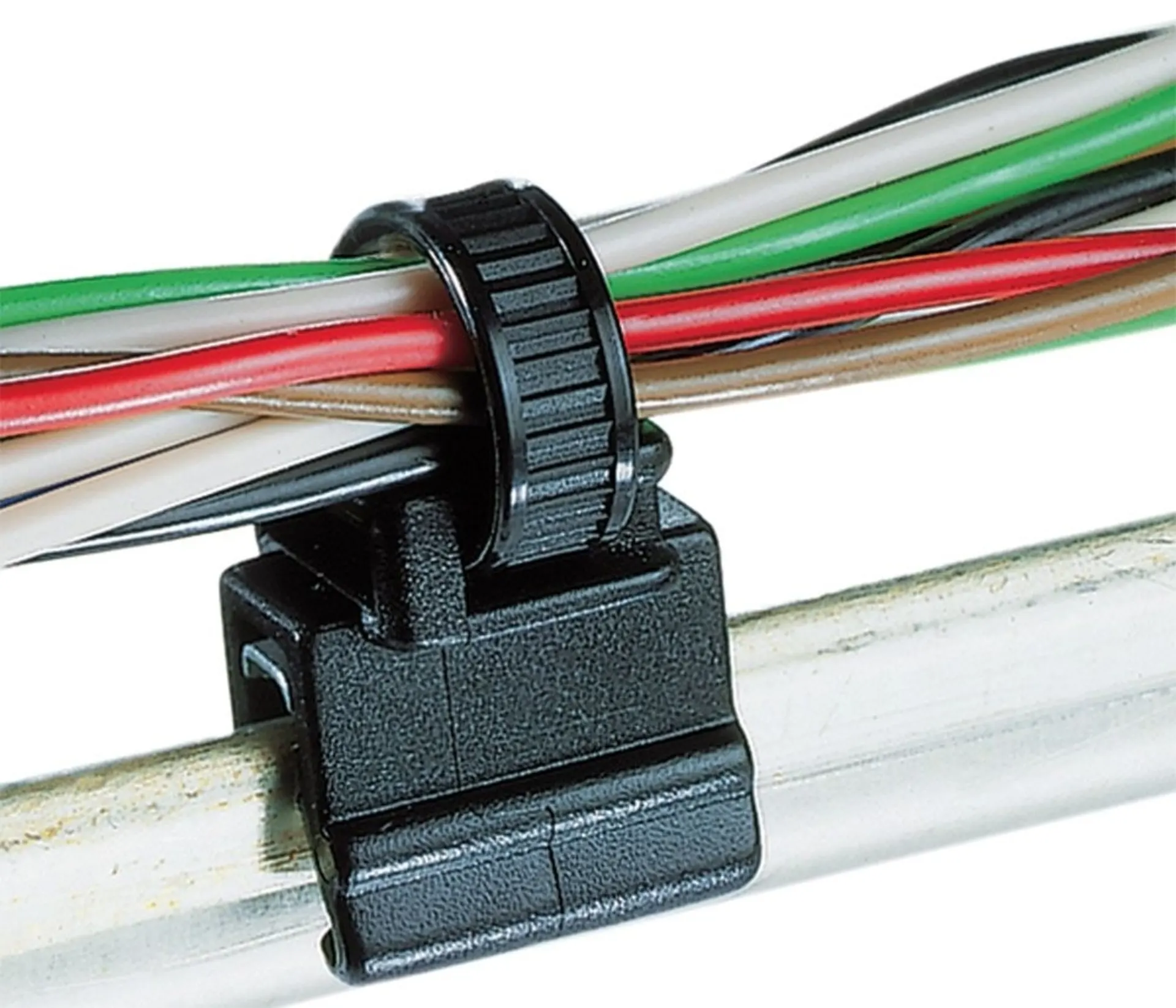 Chassis-Kabelbinder EdgeClip 3.5 x 150 mm sz für Wandstärken von 1.0-3.0mm