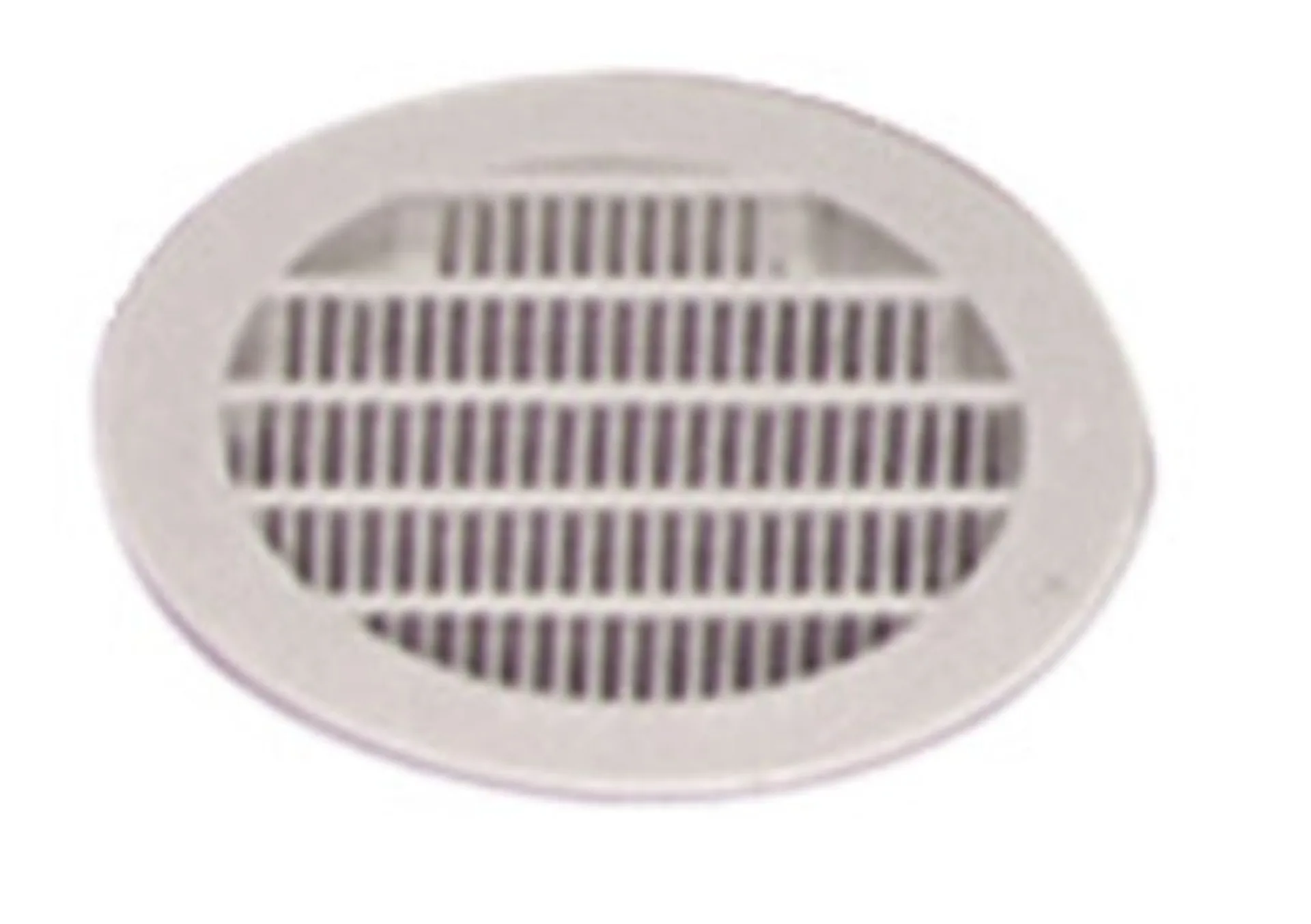 Grille d'aération ronde (blanche) pour le côté droit
