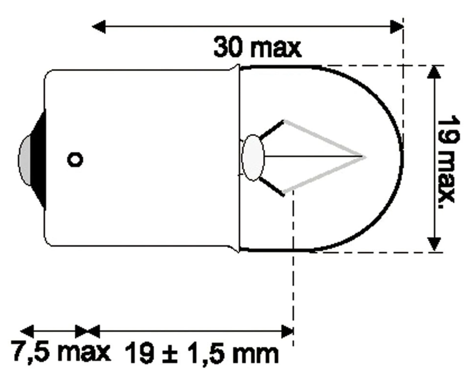 Jahn Glühlampe BA15s 24V 5W Heavy-Duty 24V 5W *HEAVY-DUTY*