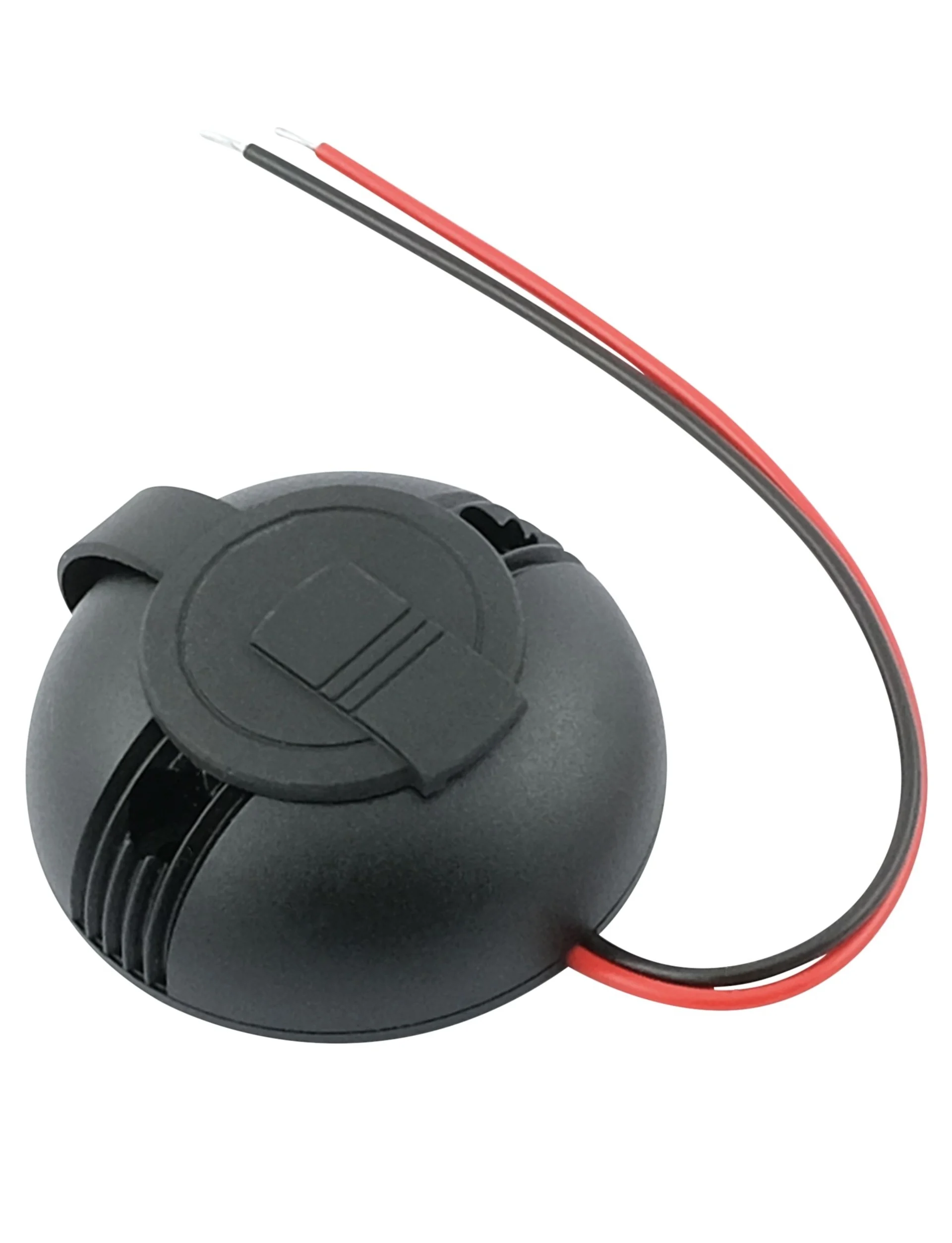 Prise en saillie ronde - 1 x USB-A / 1 x USB-C