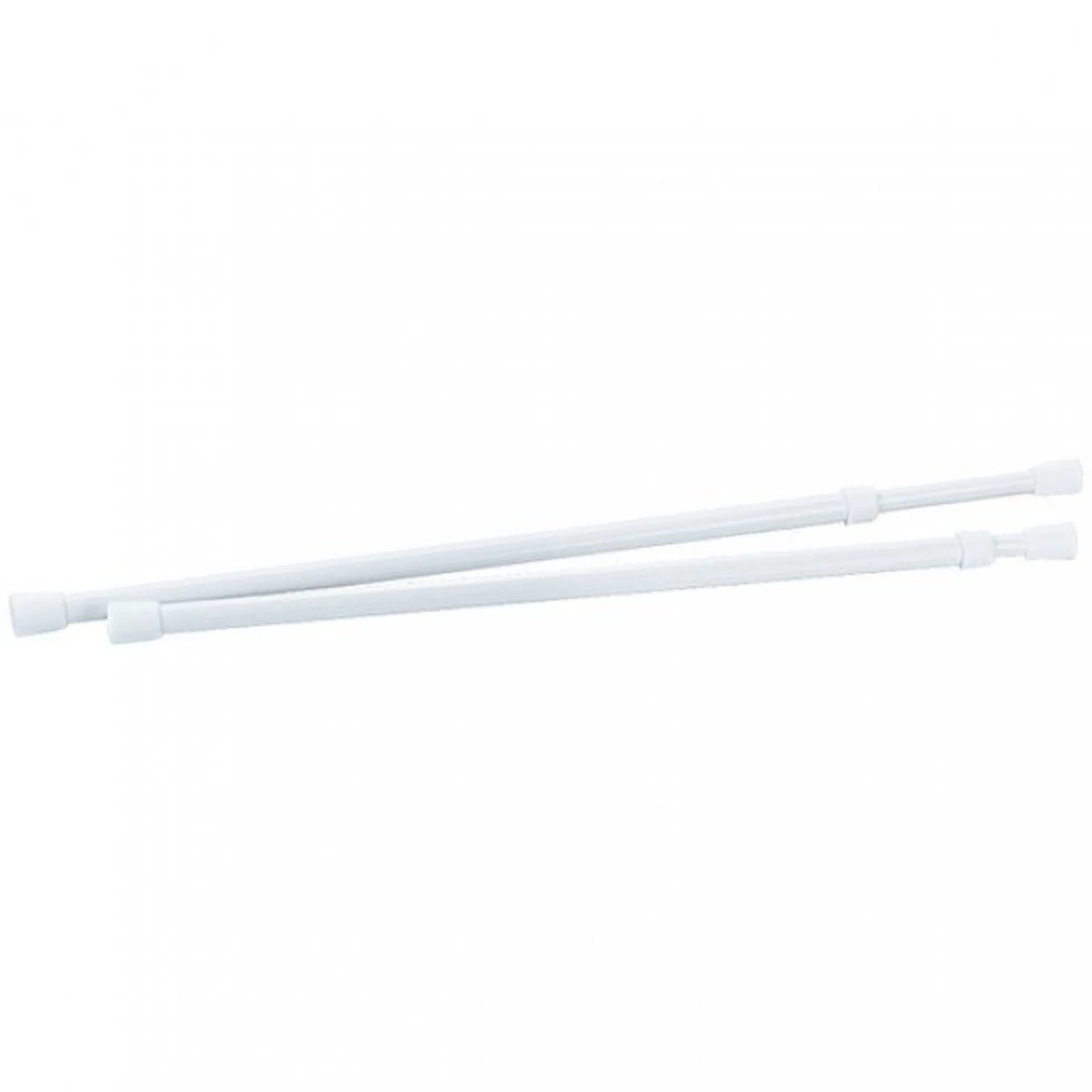 Peggy Peg Barkeeper aluminium tige de serrage télescopique 2pcs L blanc
