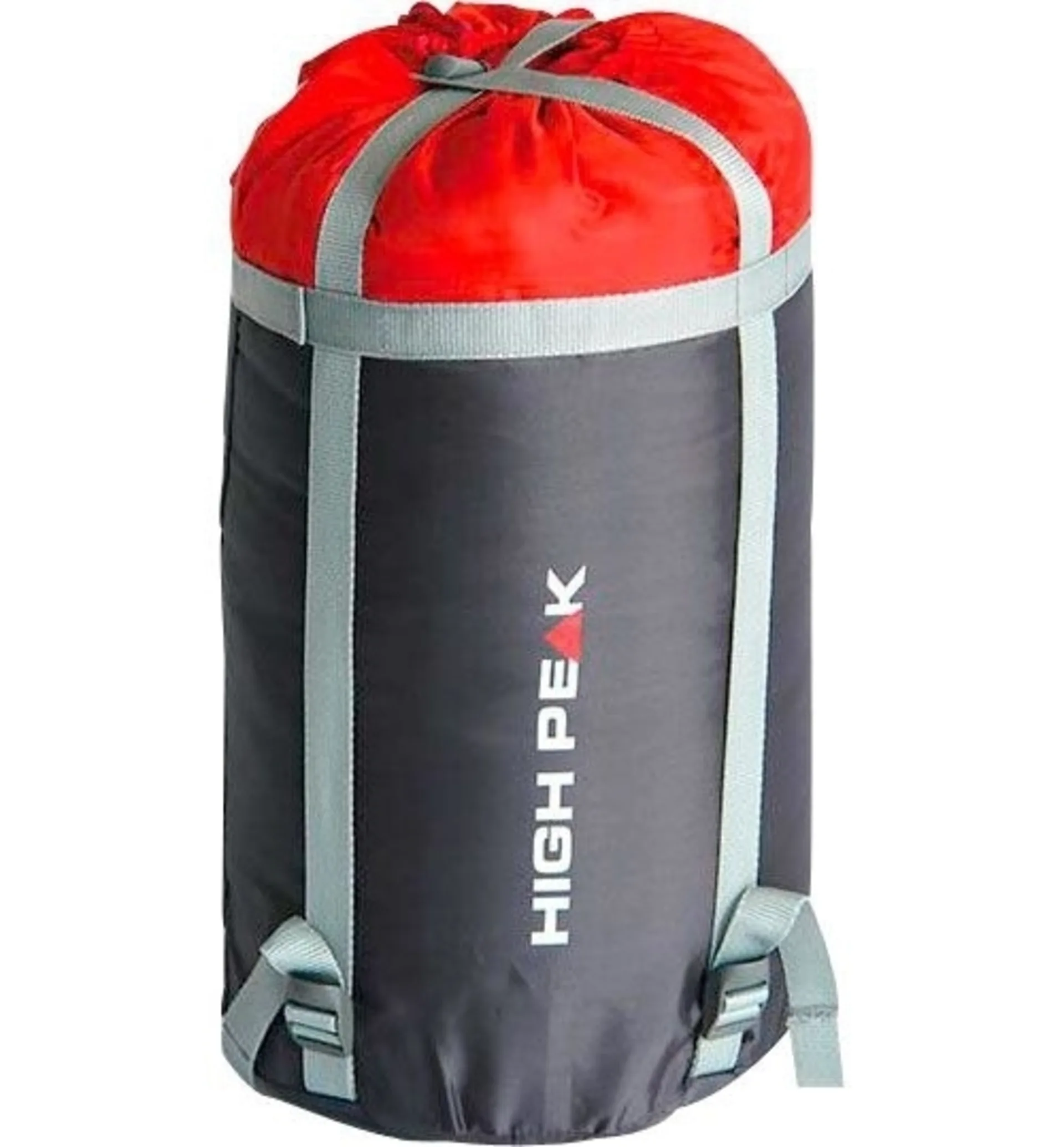 High Peak Pak 600 Sac de couchage de momie rouge pesto