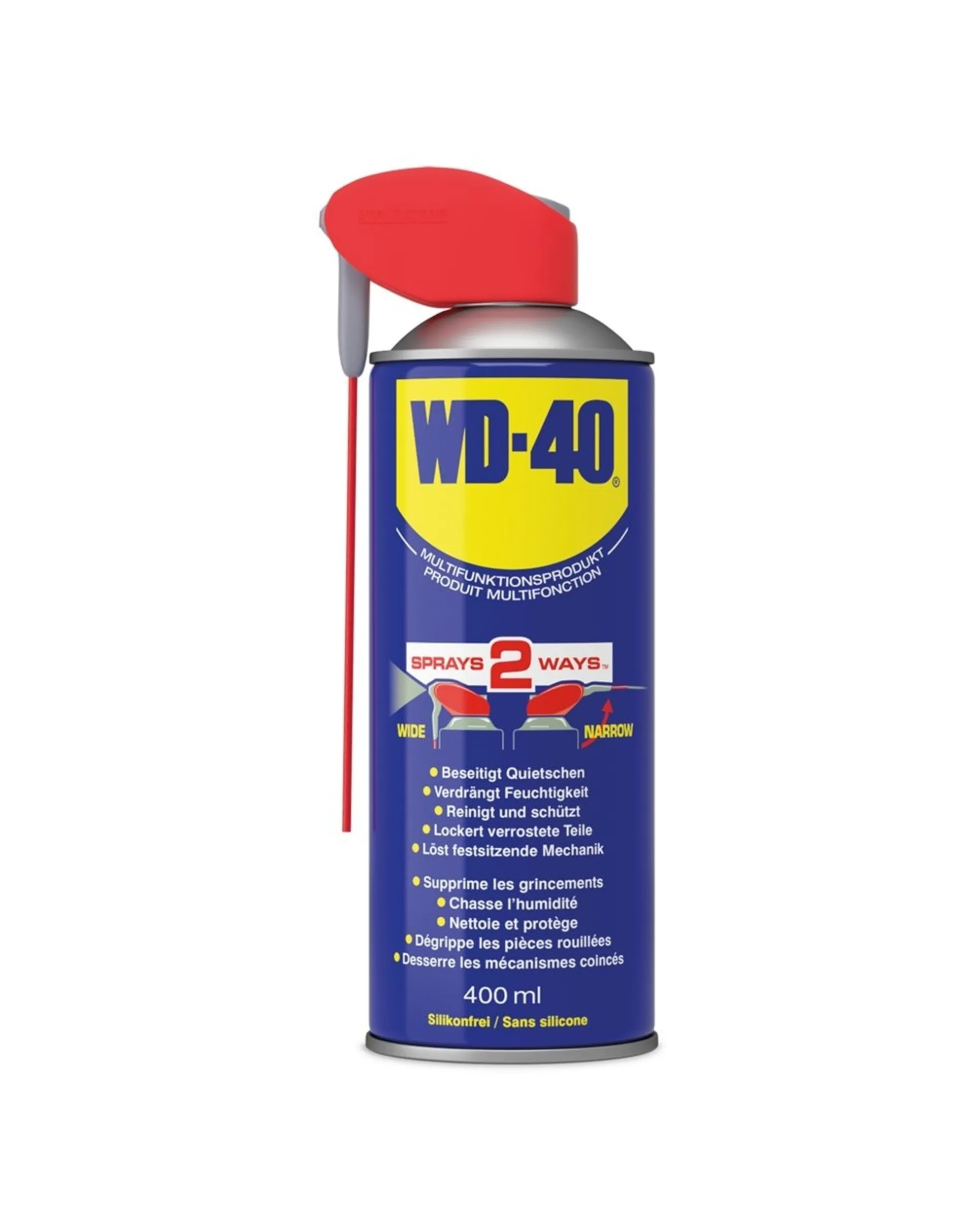 WD-40 Huile multifonction Smart Straw 400 ml