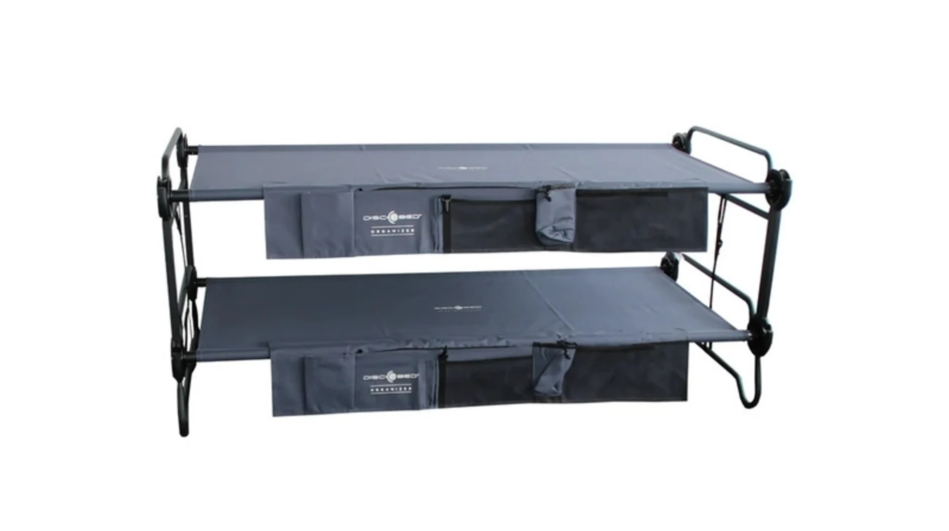 Disc-O-Bed L mit Seitentaschen - Anthrazit
