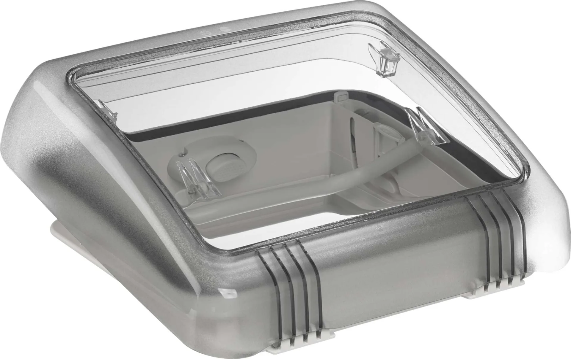 Dometic Micro Heki Lanterneau avec moustiquaire et panneau d'occultation 280 x 280 mm Sans aération forcée