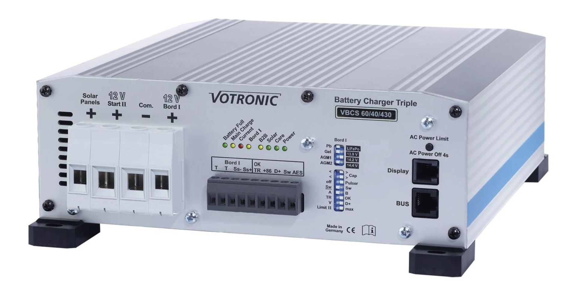 Votronic VBCS 60/40/430 Triple-CI Batterie-Ladegerät