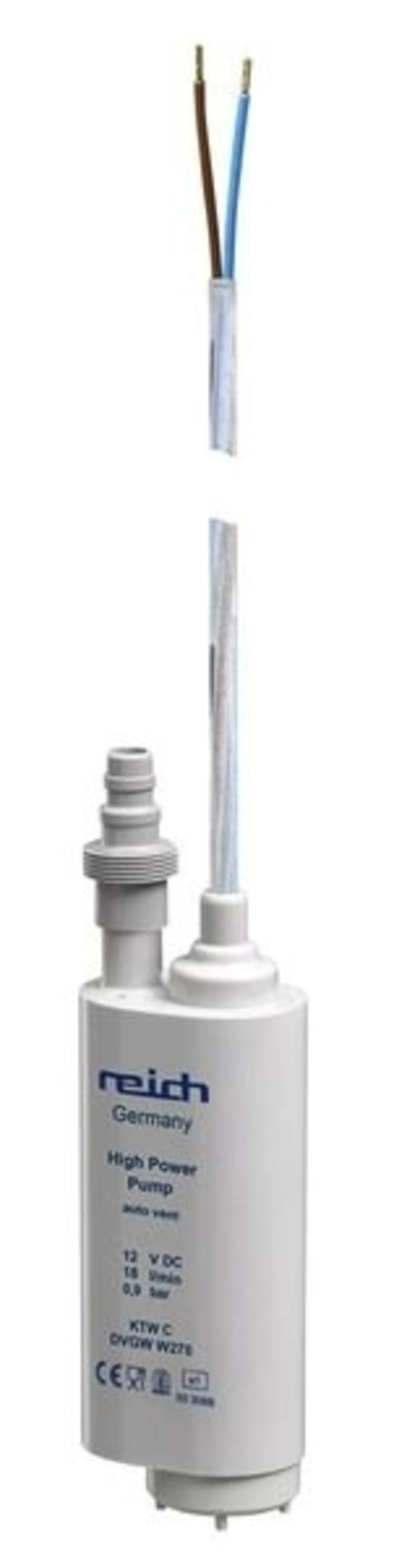 Pompe submersible pour eau potable pour tuyaux de 10/16 mm de diamètre intérieur et extérieur