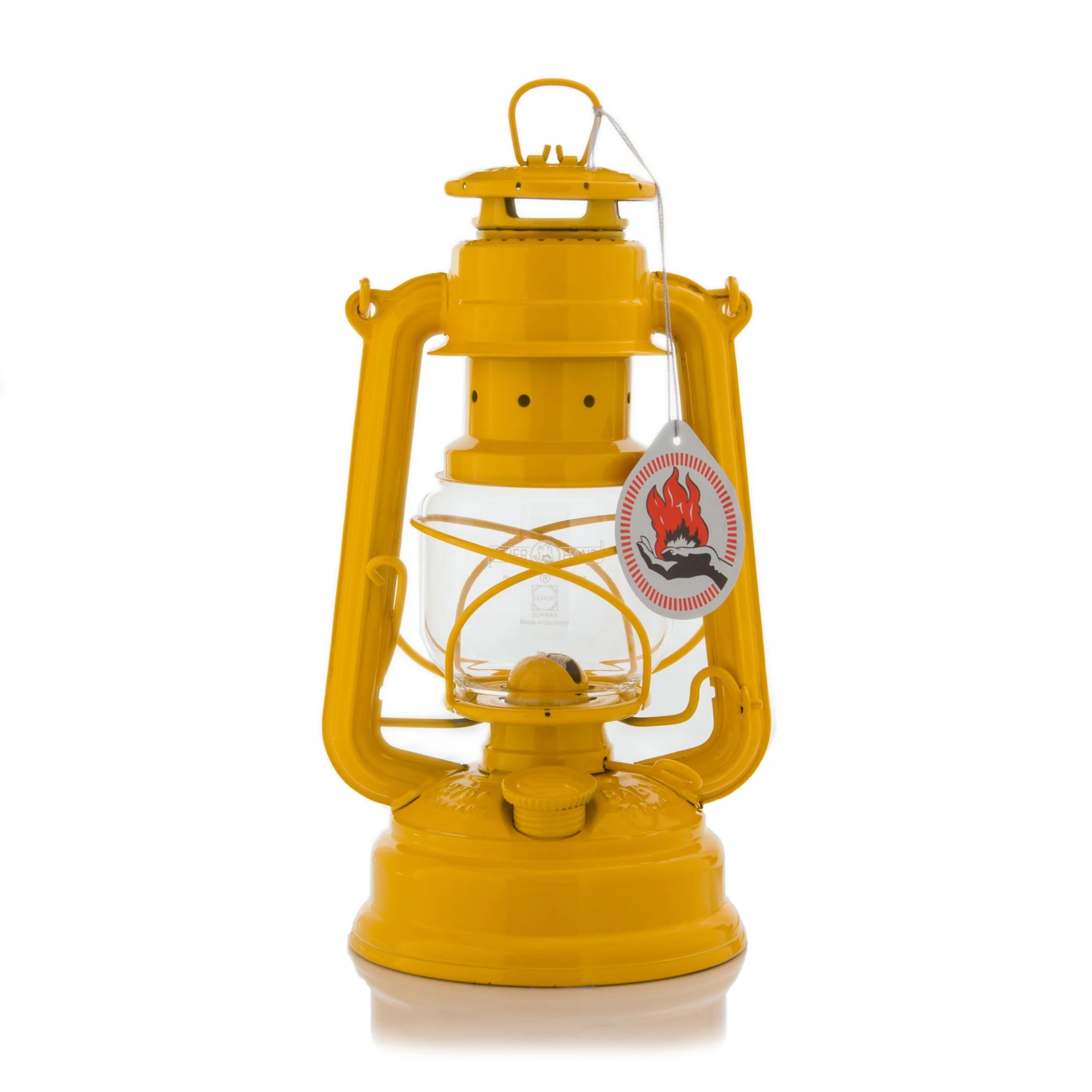 Sturmlaterne 276 gelb Feuerhand Laterne