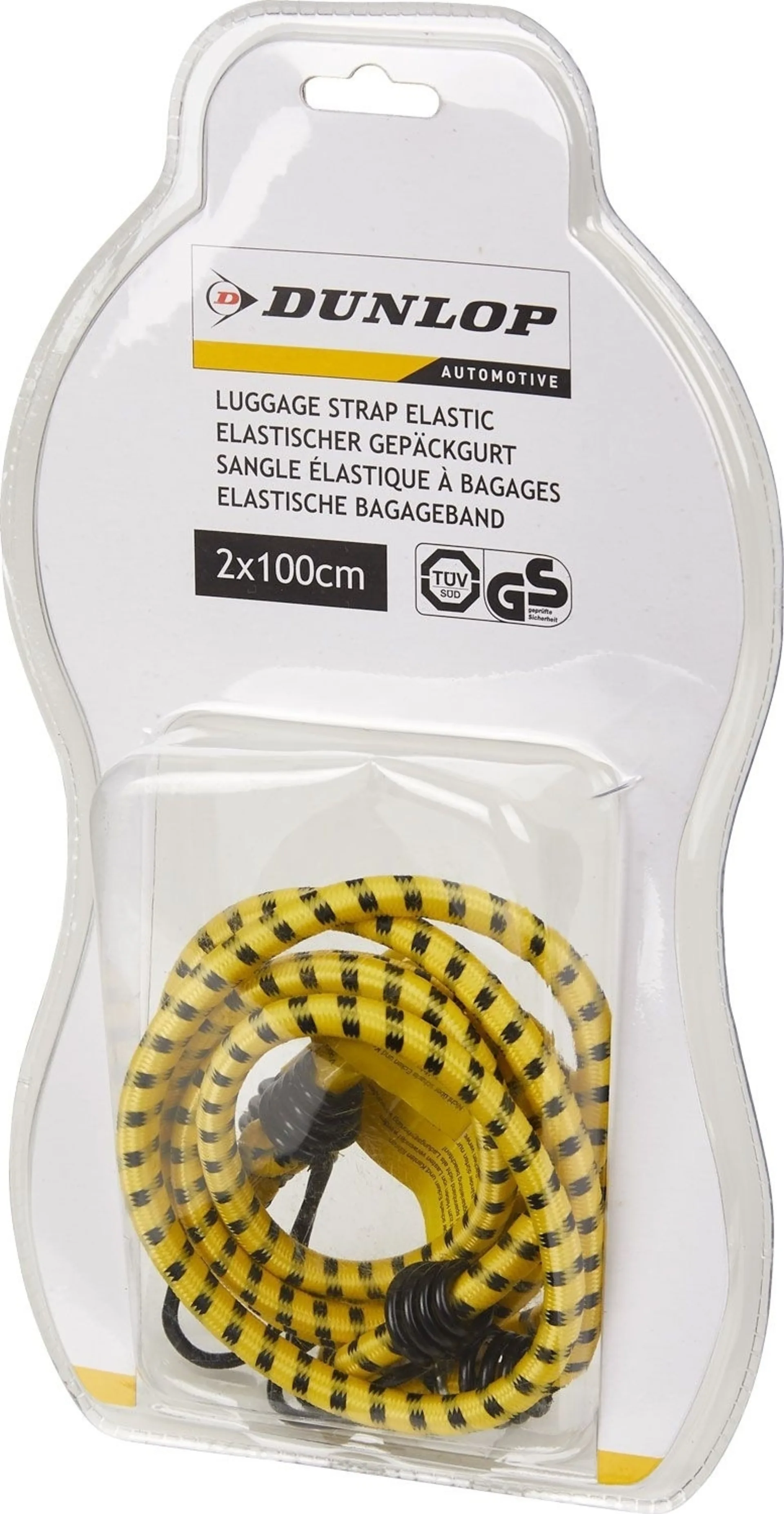 Set de 2 sangles élastiques Dunlop pour bagages