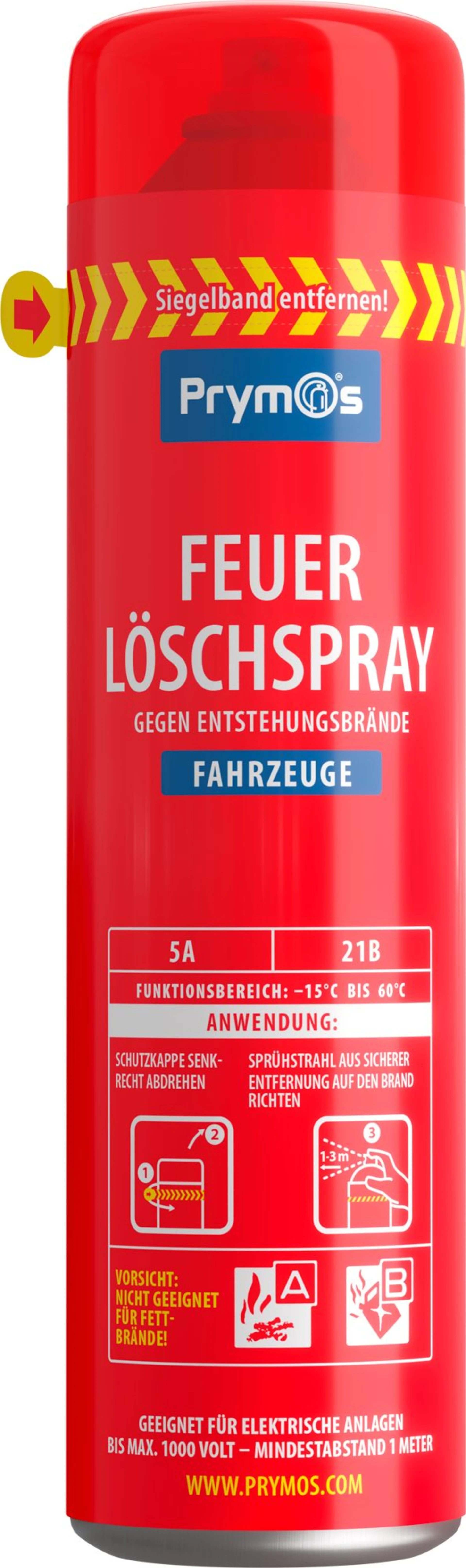 Prymos Feuerlöscherspray Fahrzeuge 600 ml