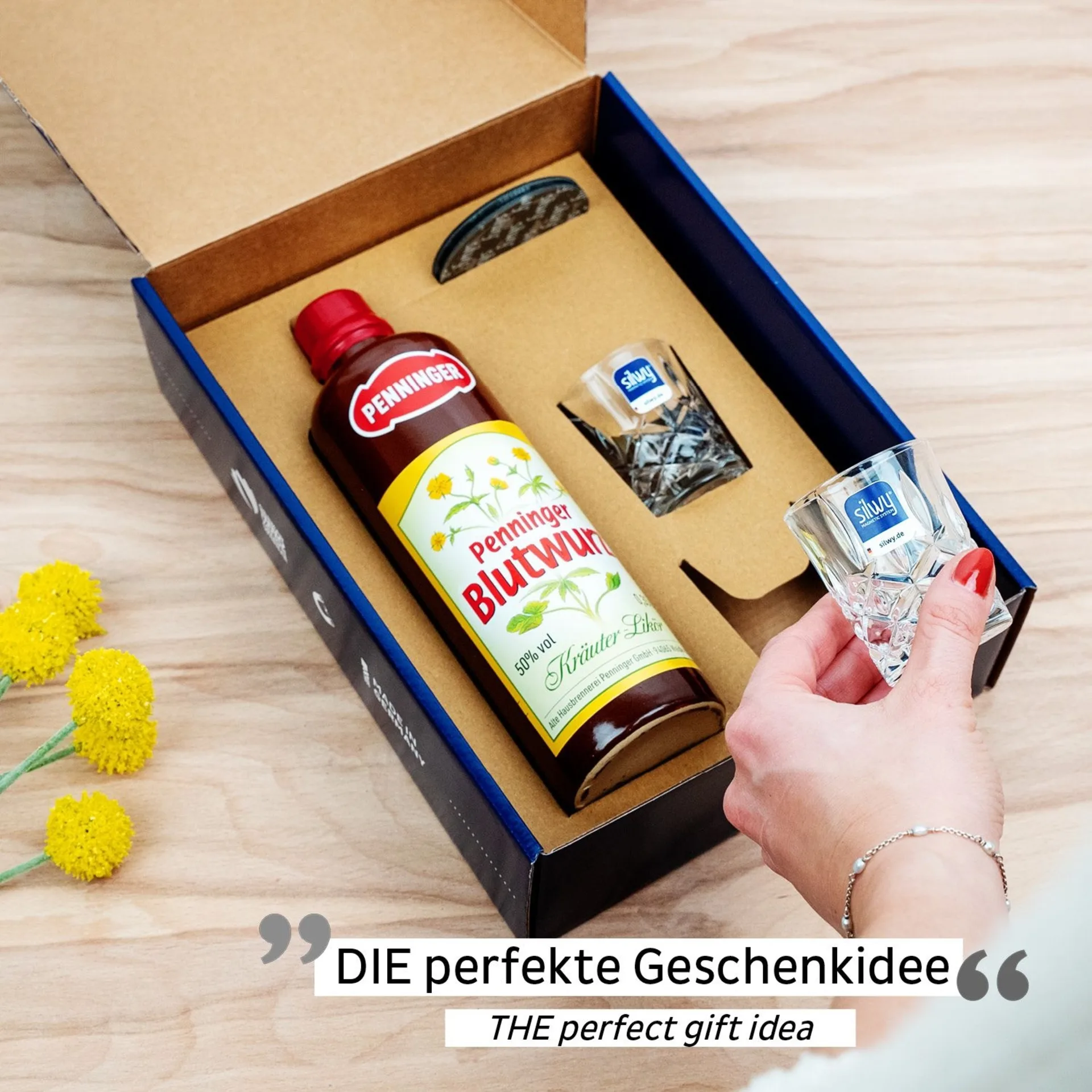 silwy® Geschenkbox silwy® "Mountain Climber" (Penninger Blutwurz)